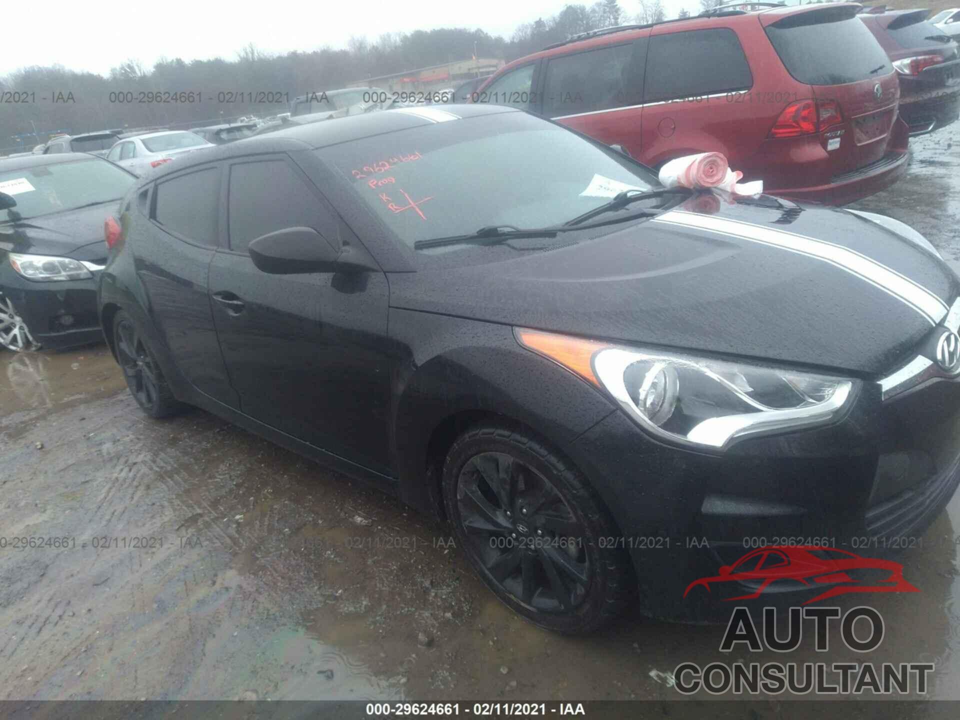 HYUNDAI VELOSTER 2016 - KMHTC6AD6GU278411