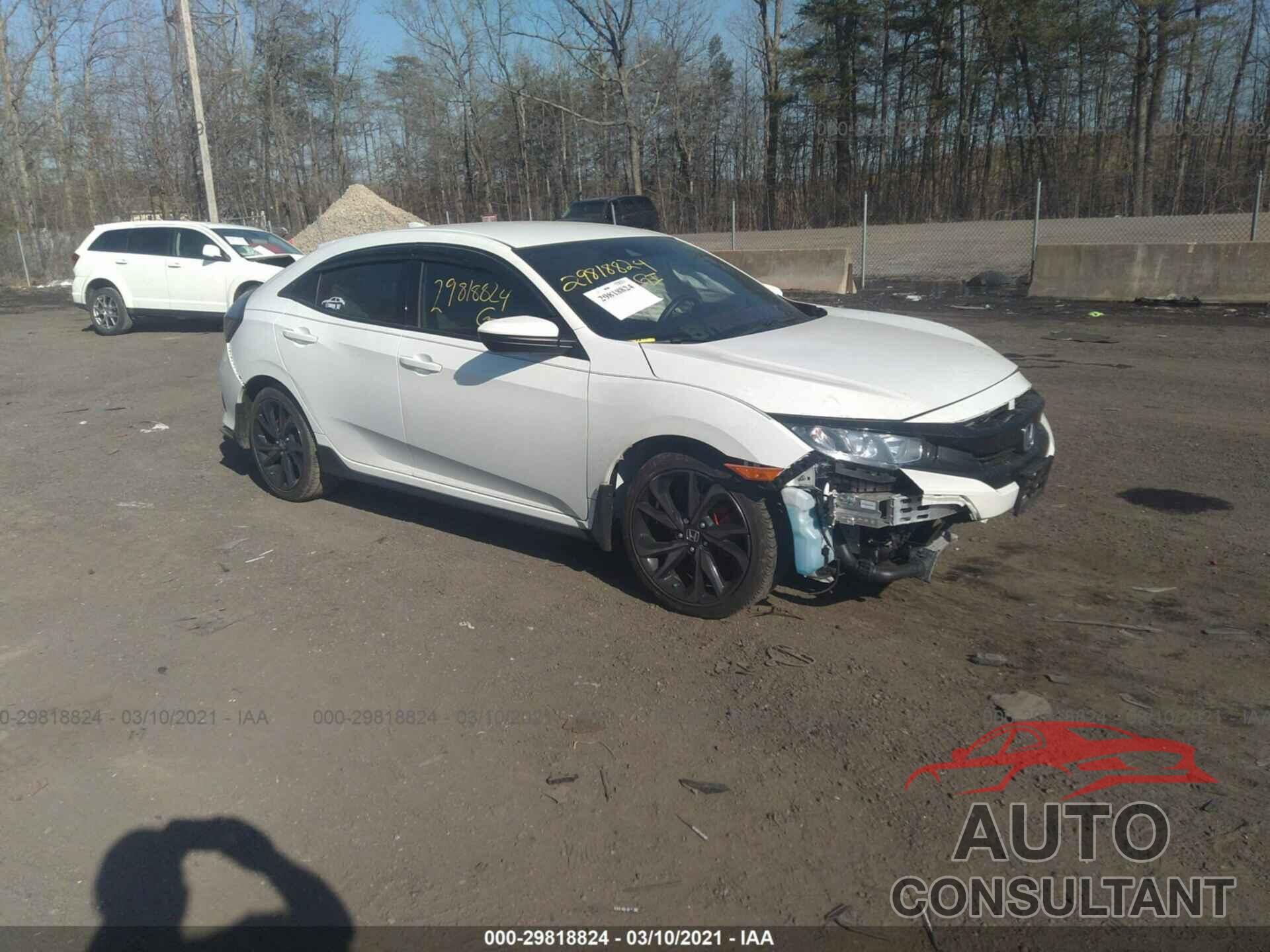 HONDA CIVIC HATCHBACK 2019 - SHHFK7H47KU215074