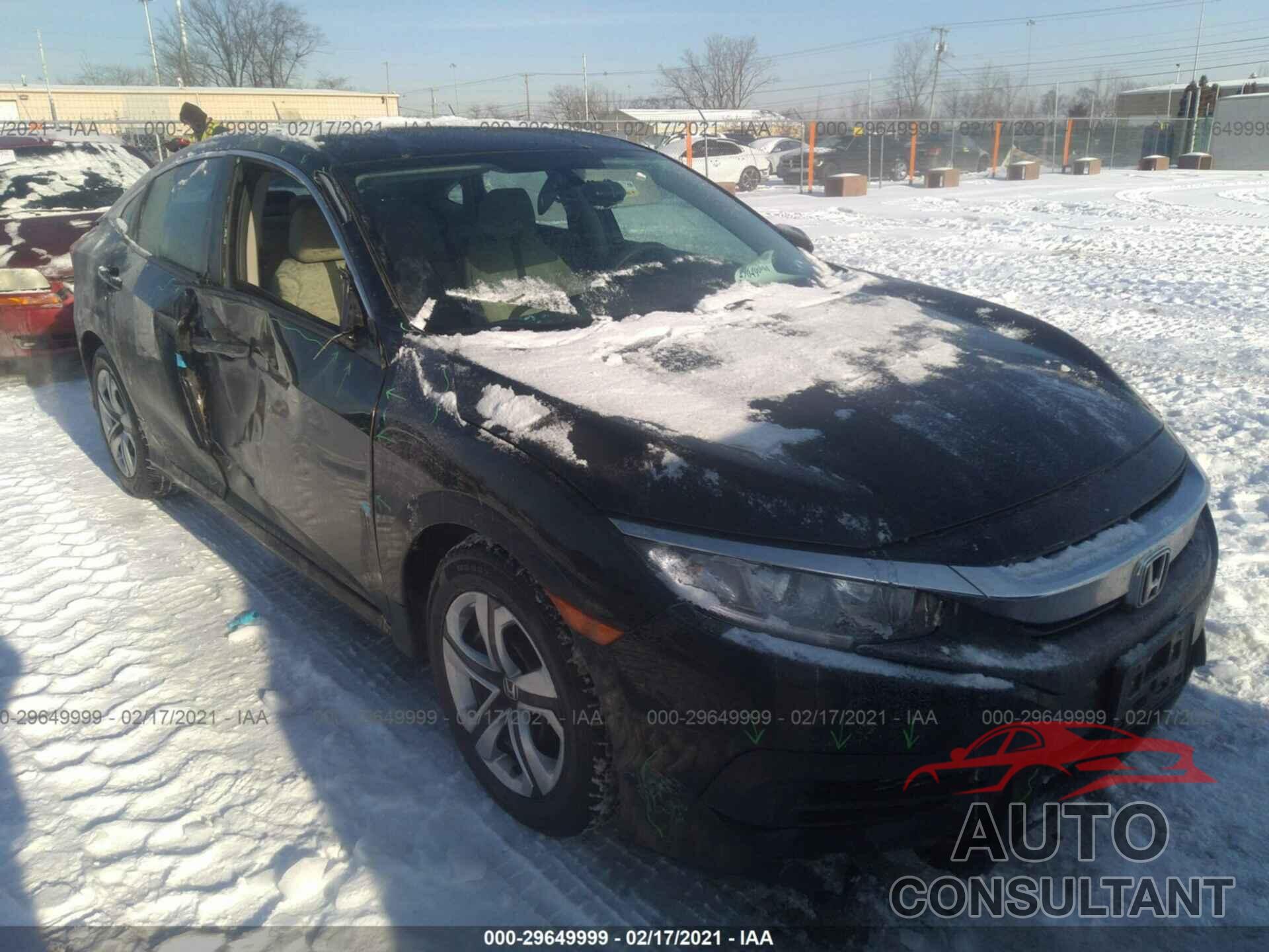 HONDA CIVIC SEDAN 2016 - 19XFC2F55GE058249