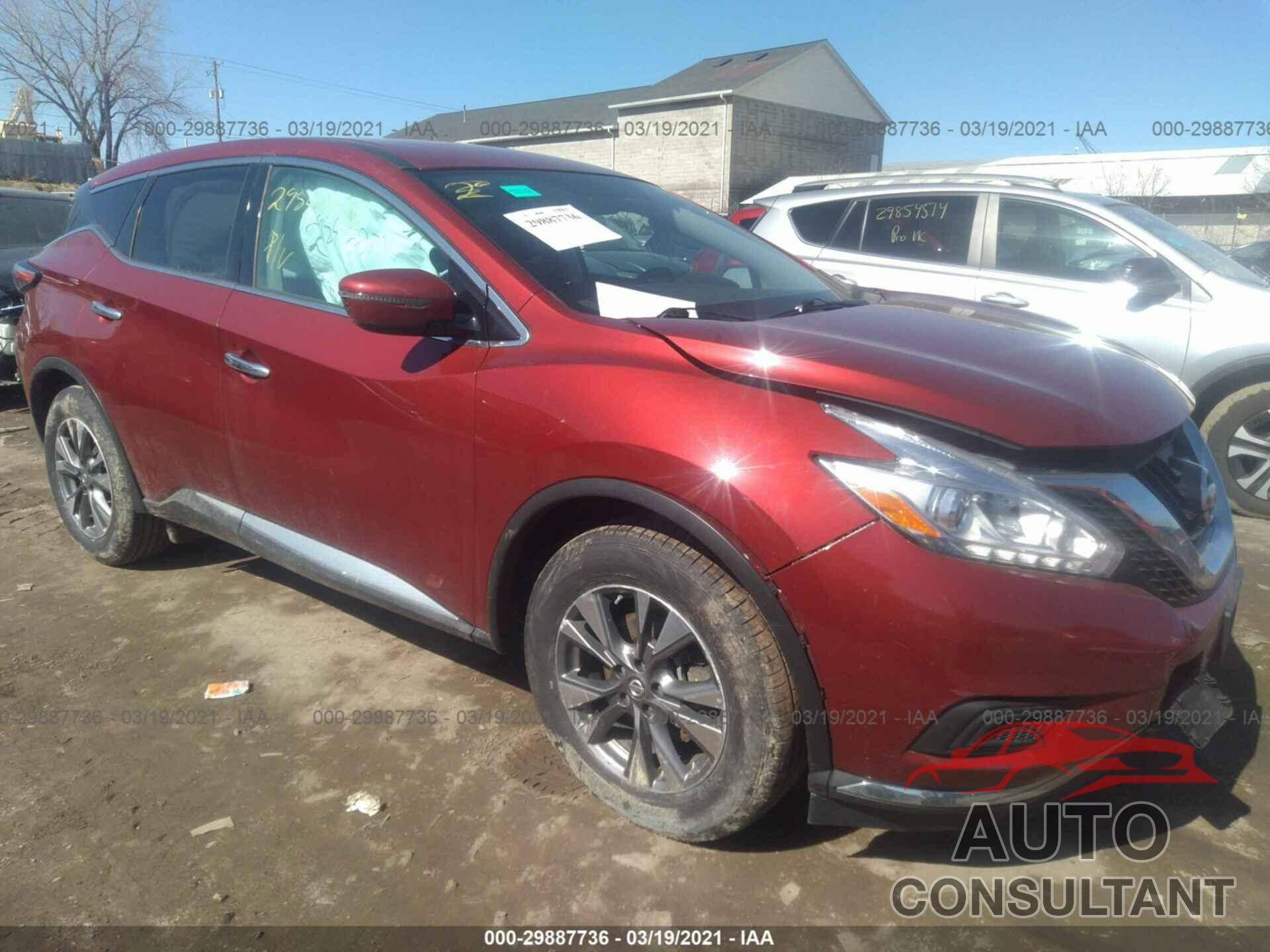 NISSAN MURANO 2017 - 5N1AZ2MH6HN134706