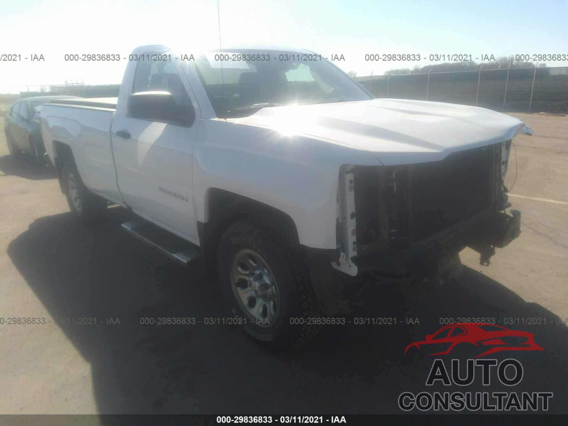 CHEVROLET SILVERADO 1500 2016 - 1GCNKNEC9GZ227628