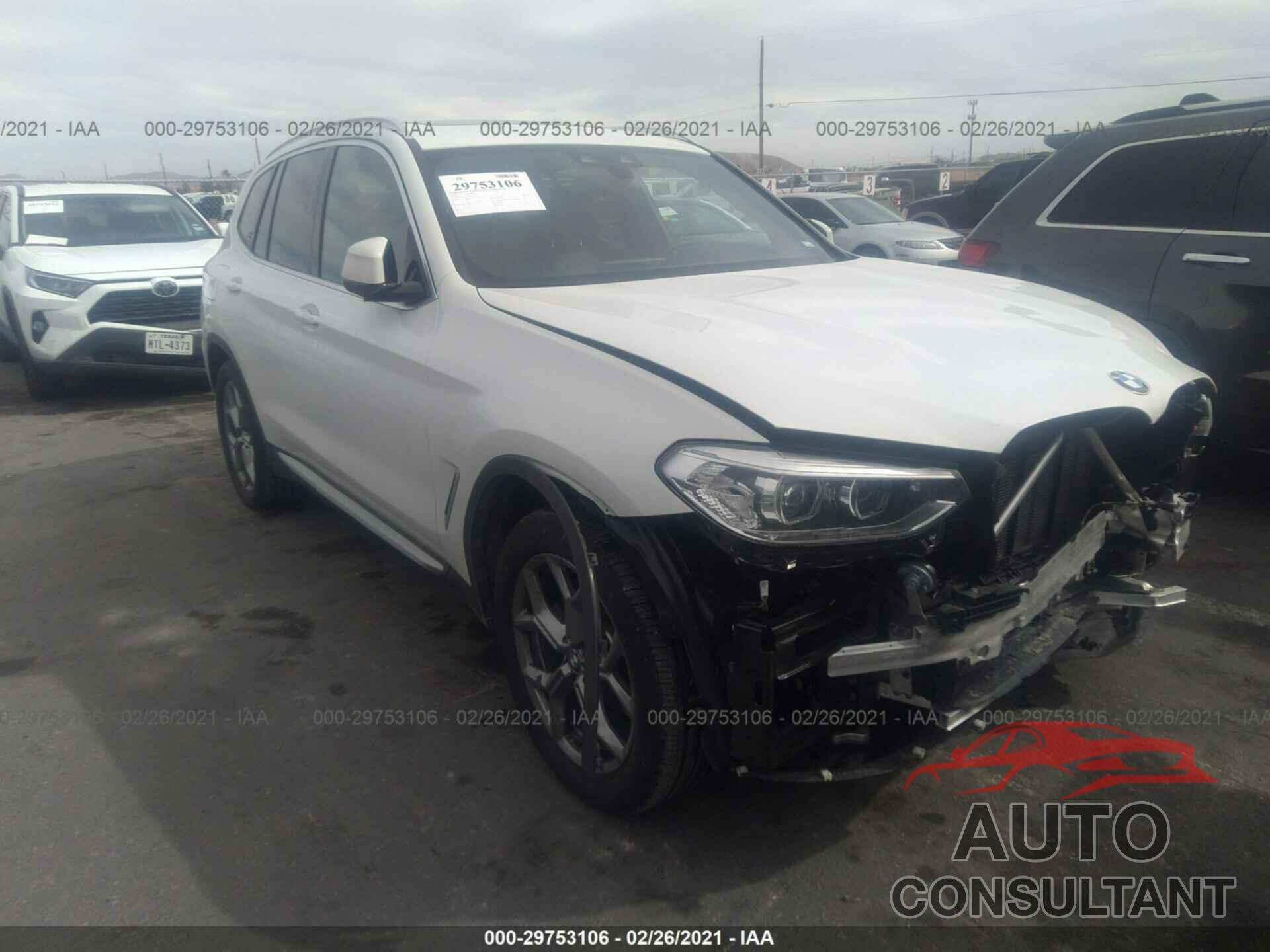 BMW X3 2021 - 5UXTY5C01M9F12545