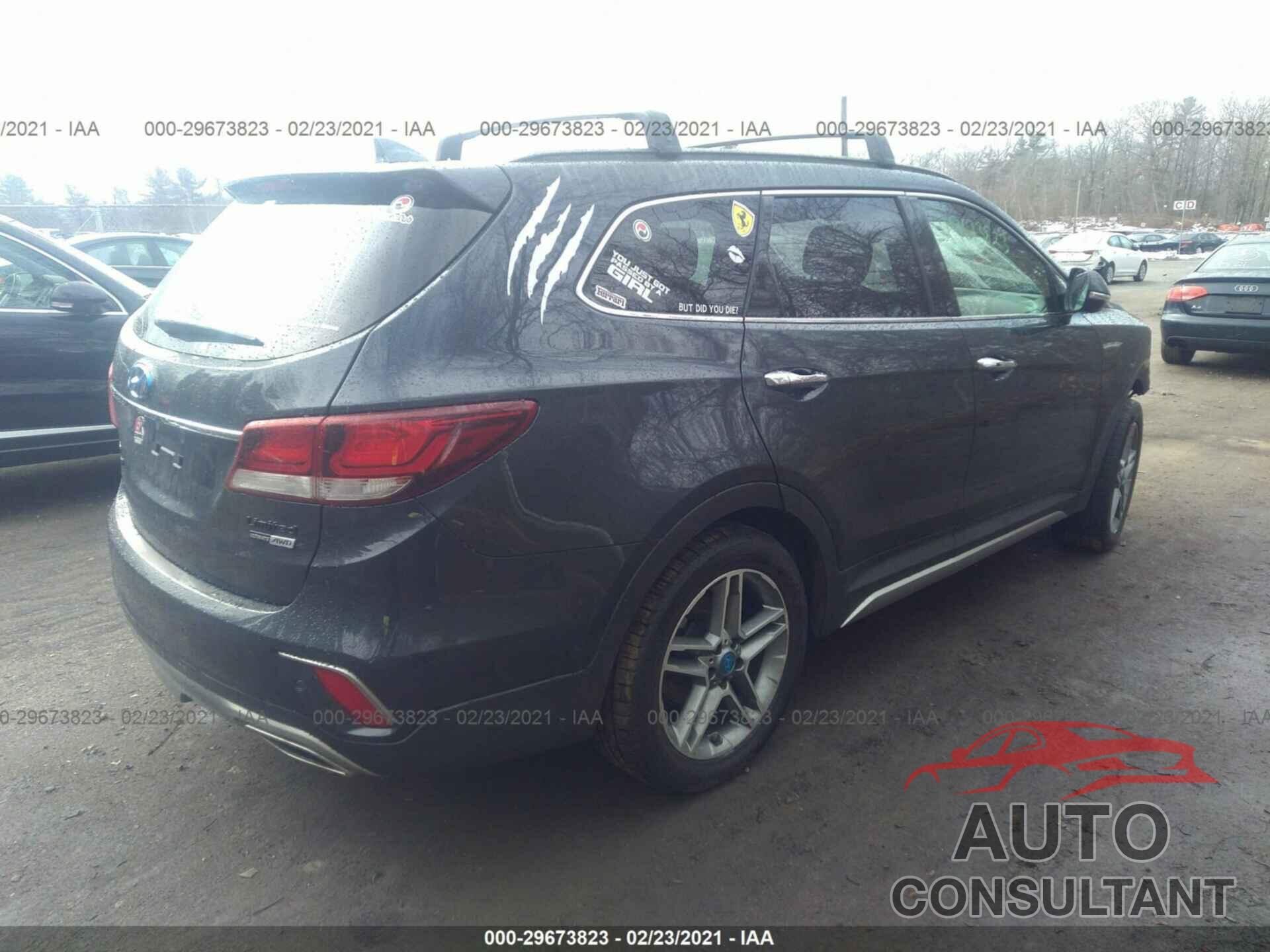 HYUNDAI SANTA FE XL 2019 - KM8SRDHF3KU307121