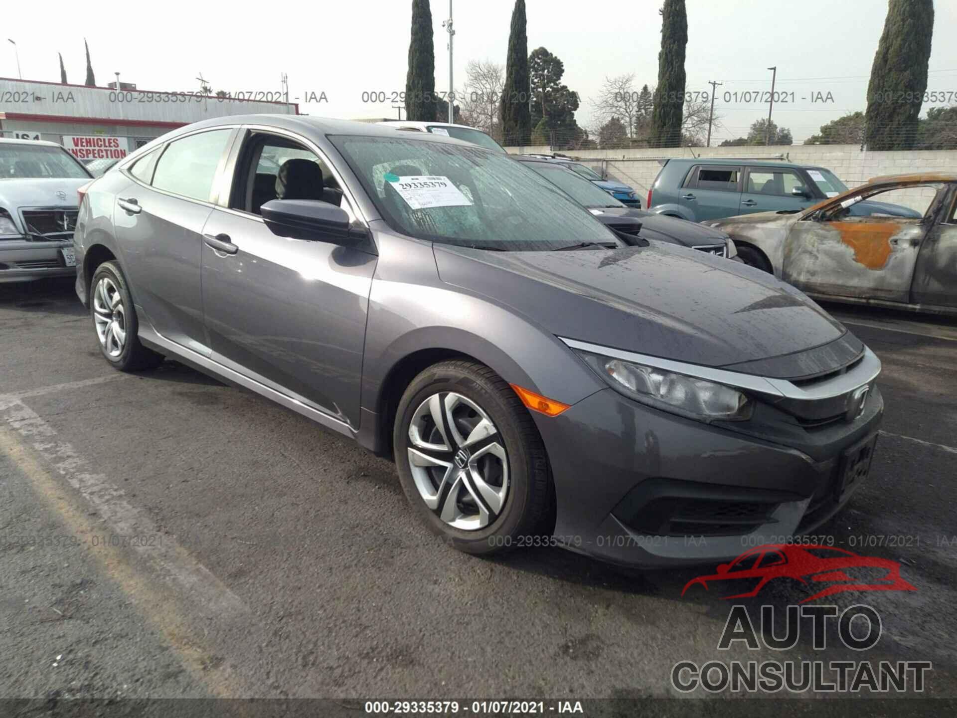 HONDA CIVIC SEDAN 2018 - 2HGFC2F52JH504824