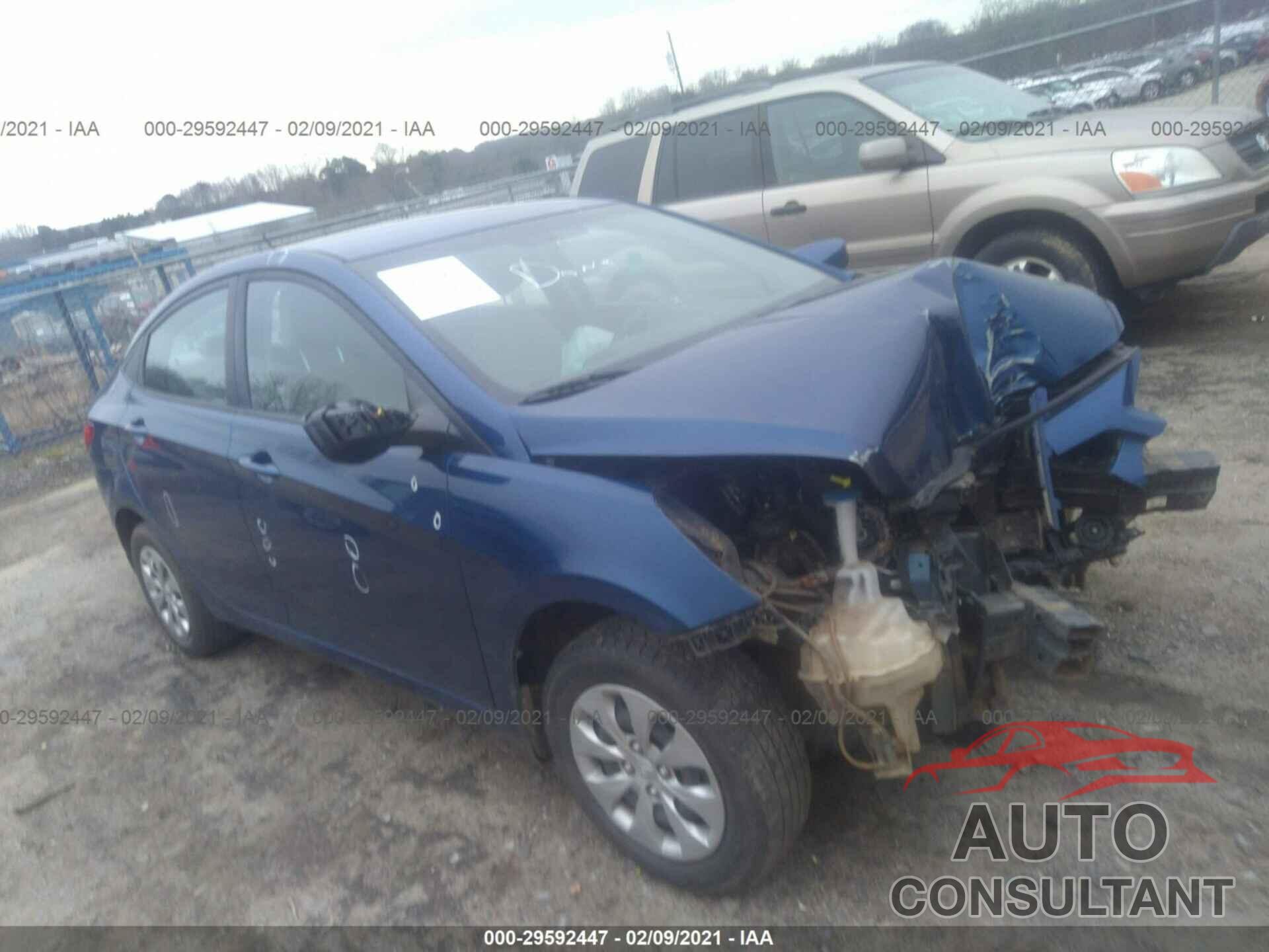 HYUNDAI ACCENT 2016 - KMHCT4AE1GU162496