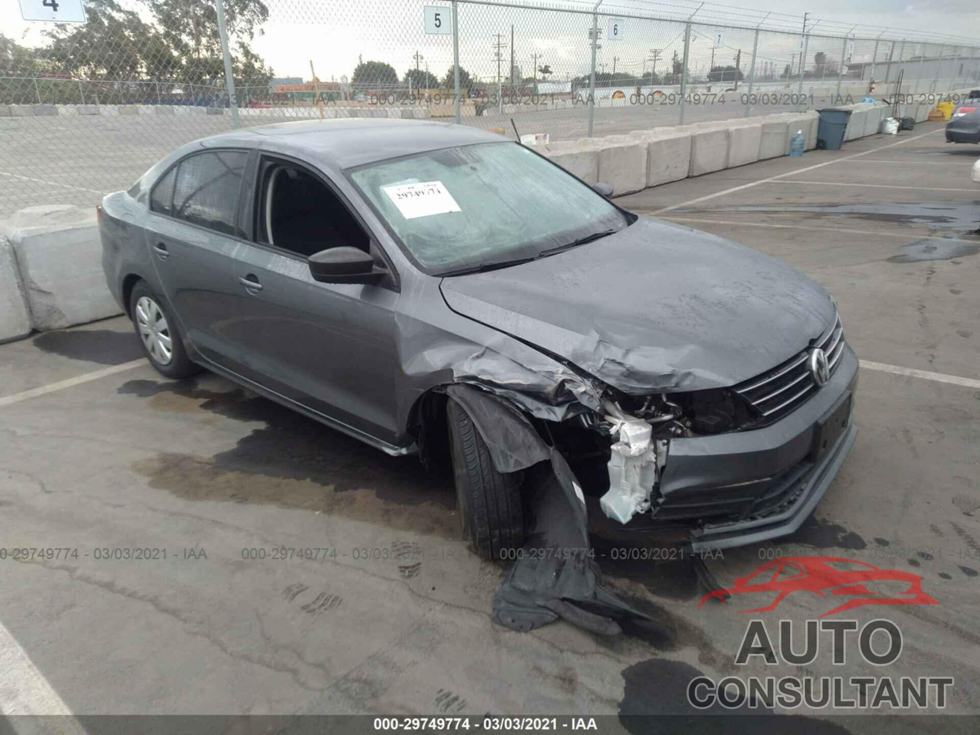 VOLKSWAGEN JETTA SEDAN 2016 - 3VW267AJ0GM316252