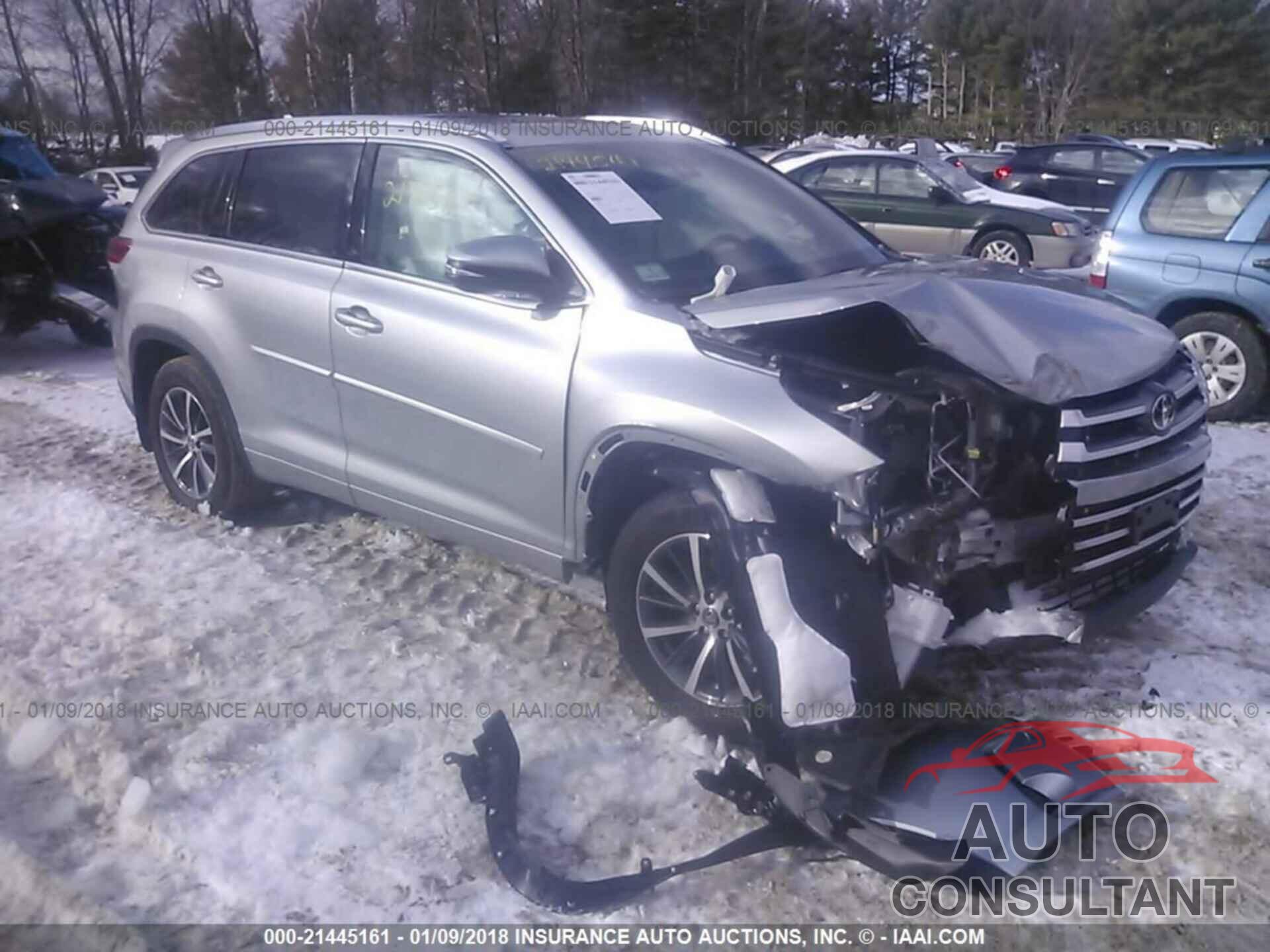 Toyota Highlander 2017 - 5TDJZRFH2HS423487