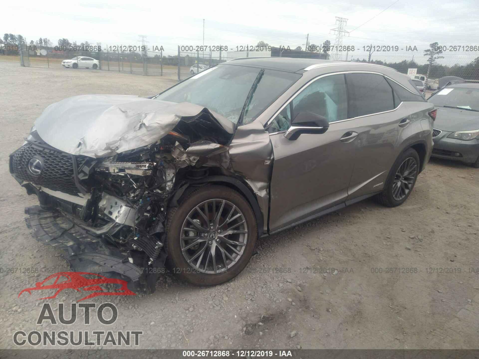 Lexus RX 2017 - 2T2BGMCA9HC011978