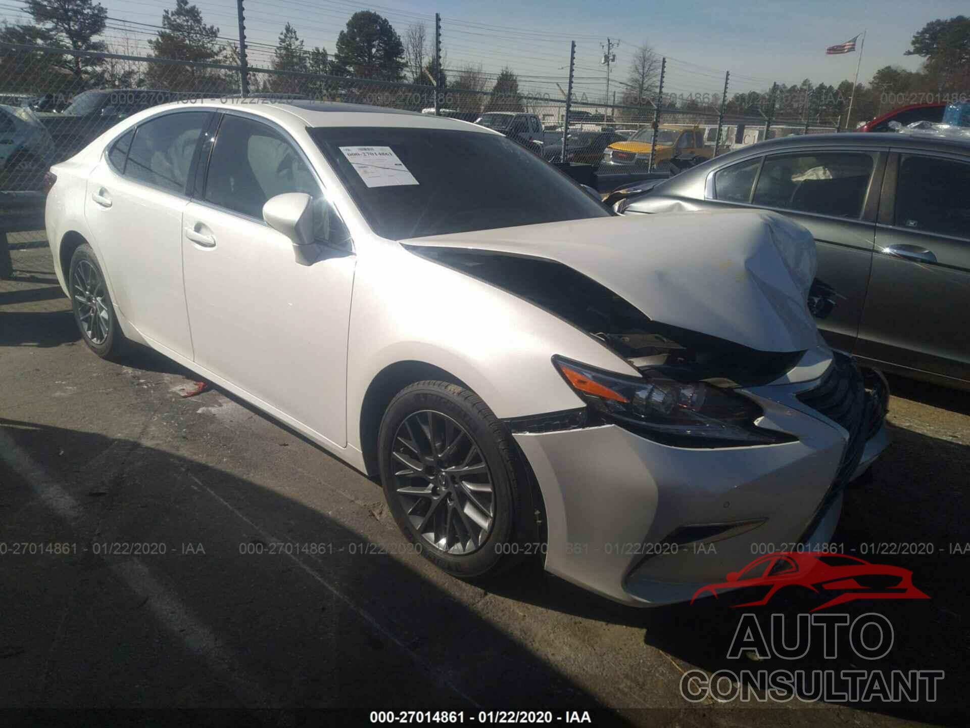 LEXUS ES 2018 - 58ABK1GGXJU089473