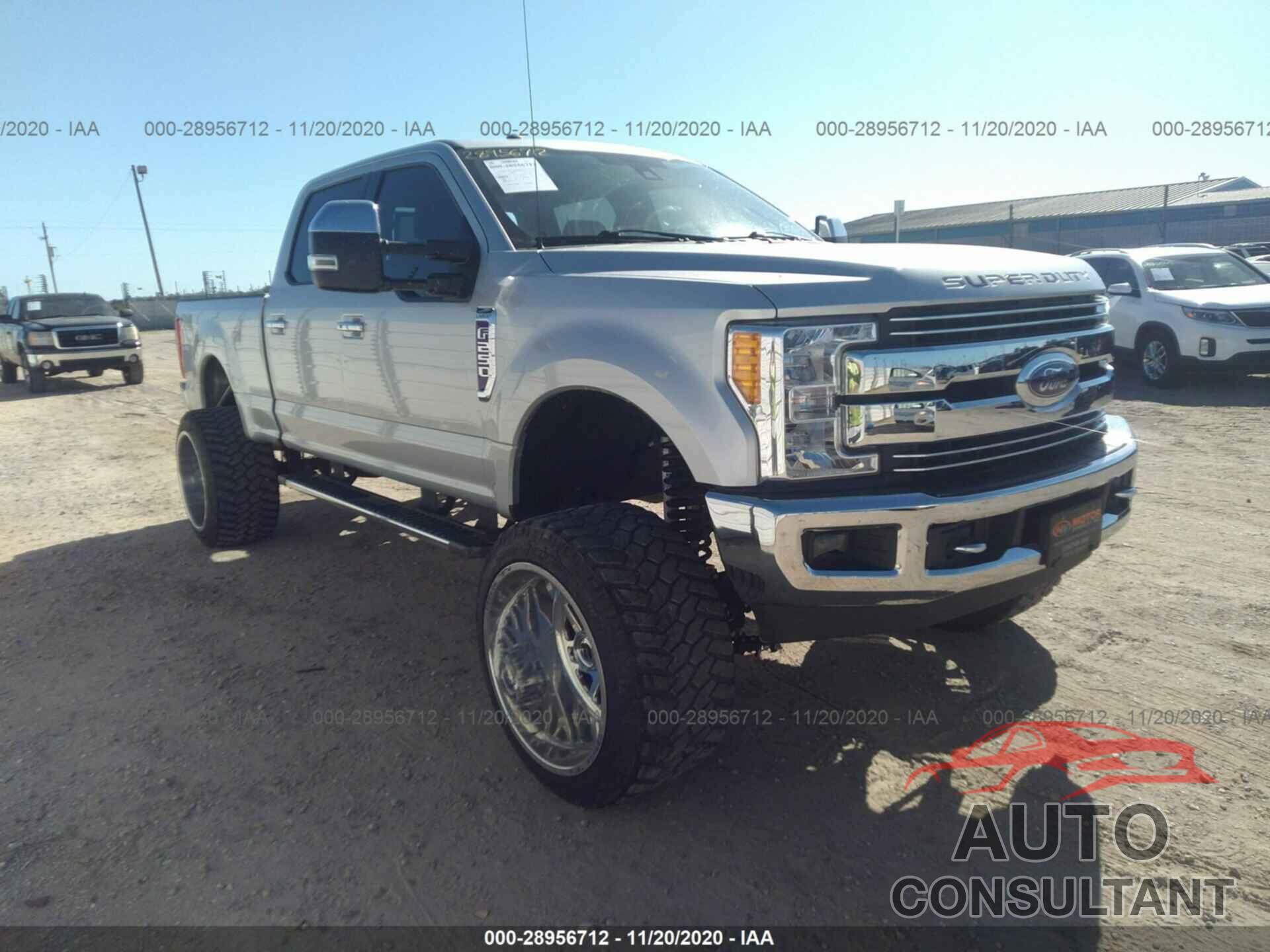 FORD SUPER DUTY F-250 SRW 2017 - 1FT7W2BT7HED75608