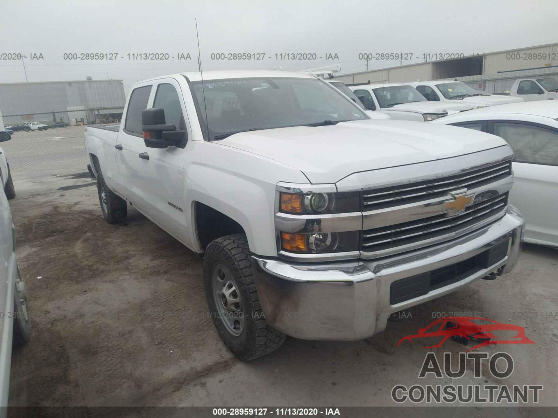 CHEVROLET SILVERADO 2500HD 2018 - 1GC1KUEG9JF240318