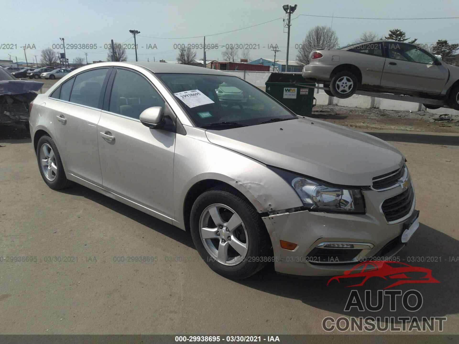 CHEVROLET CRUZE LIMITED 2016 - 1G1PE5SB1G7165917