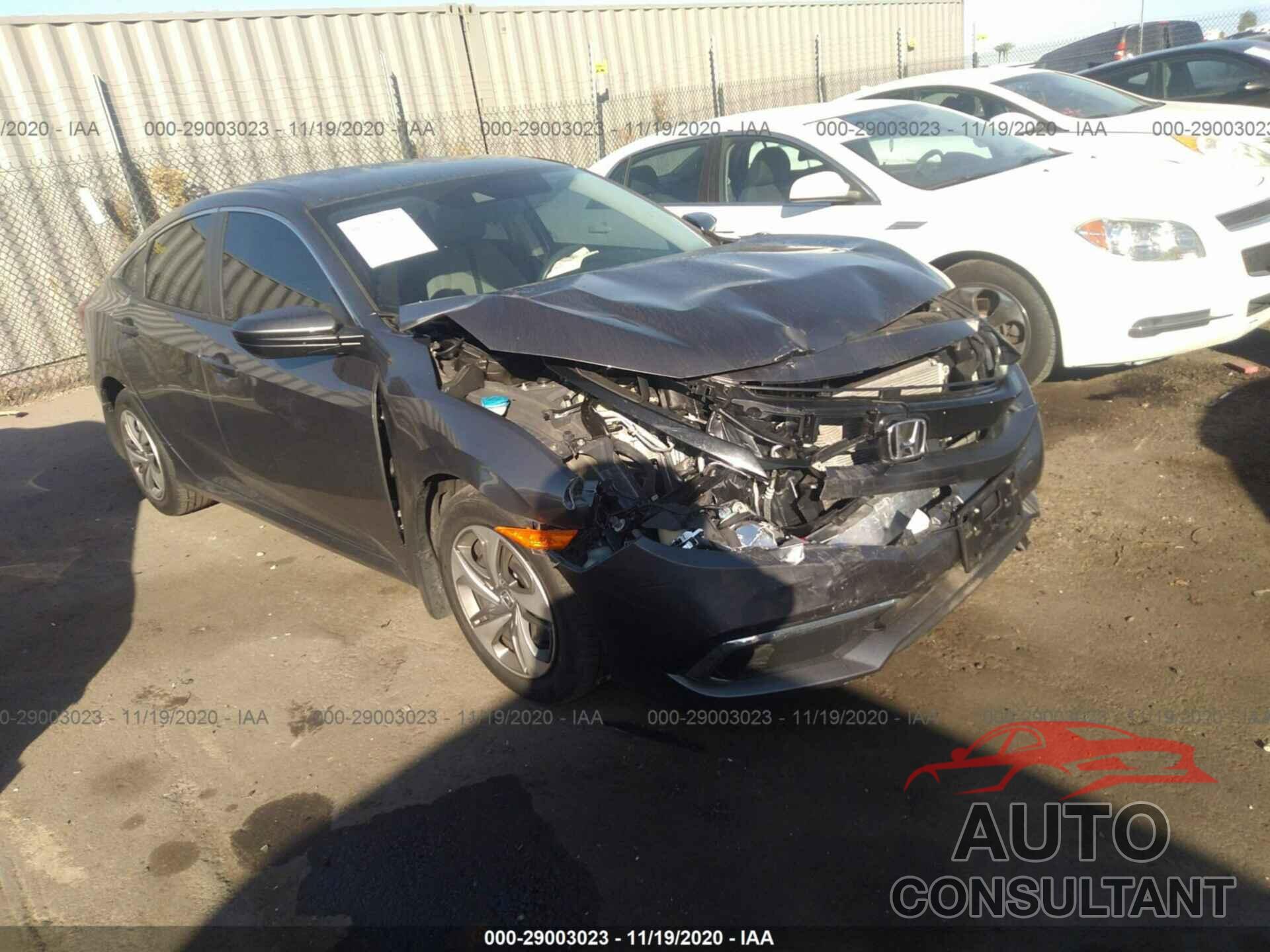 HONDA CIVIC SEDAN 2019 - 2HGFC2F63KH547028