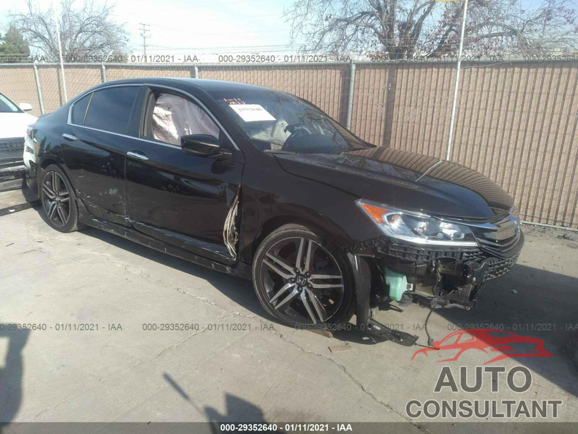 HONDA ACCORD SEDAN 2017 - 1HGCR2F11HA114062