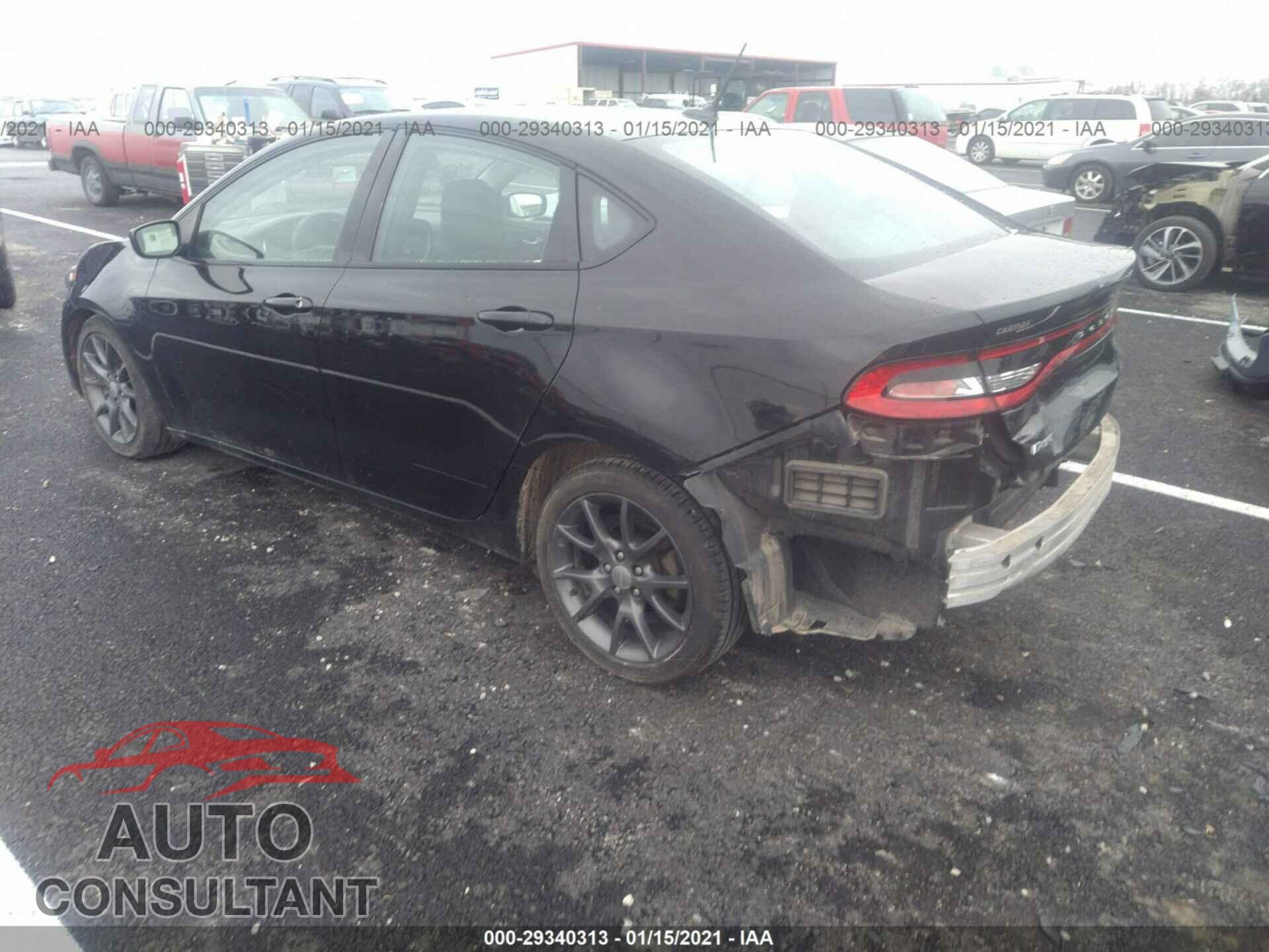 DODGE DART 2016 - 1C3CDFAAXGD752582
