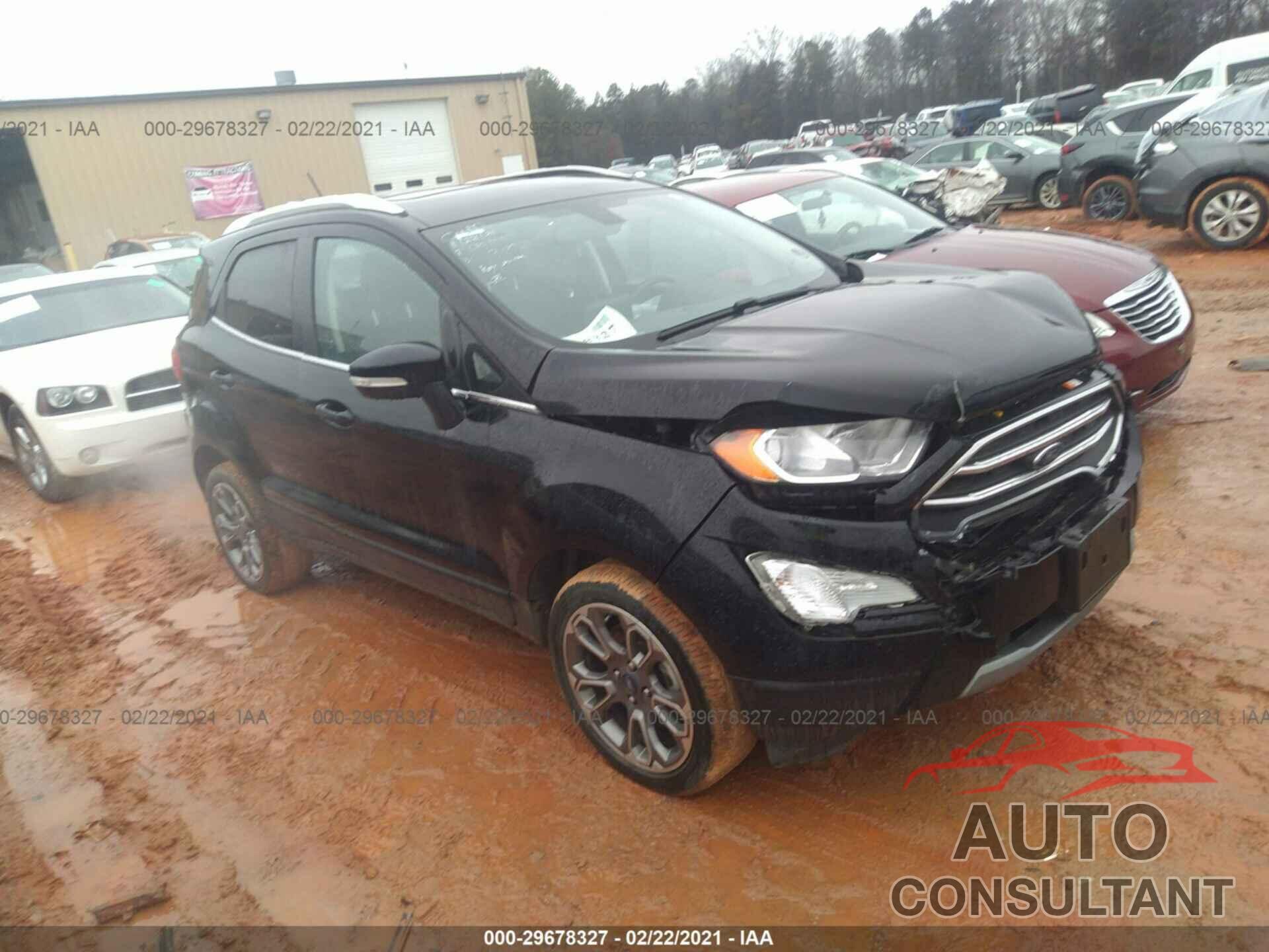 FORD ECOSPORT 2019 - MAJ3S2KE4KC269878