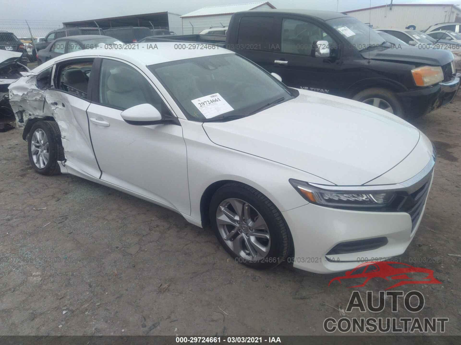 HONDA ACCORD SEDAN 2018 - 1HGCV1F13JA138164