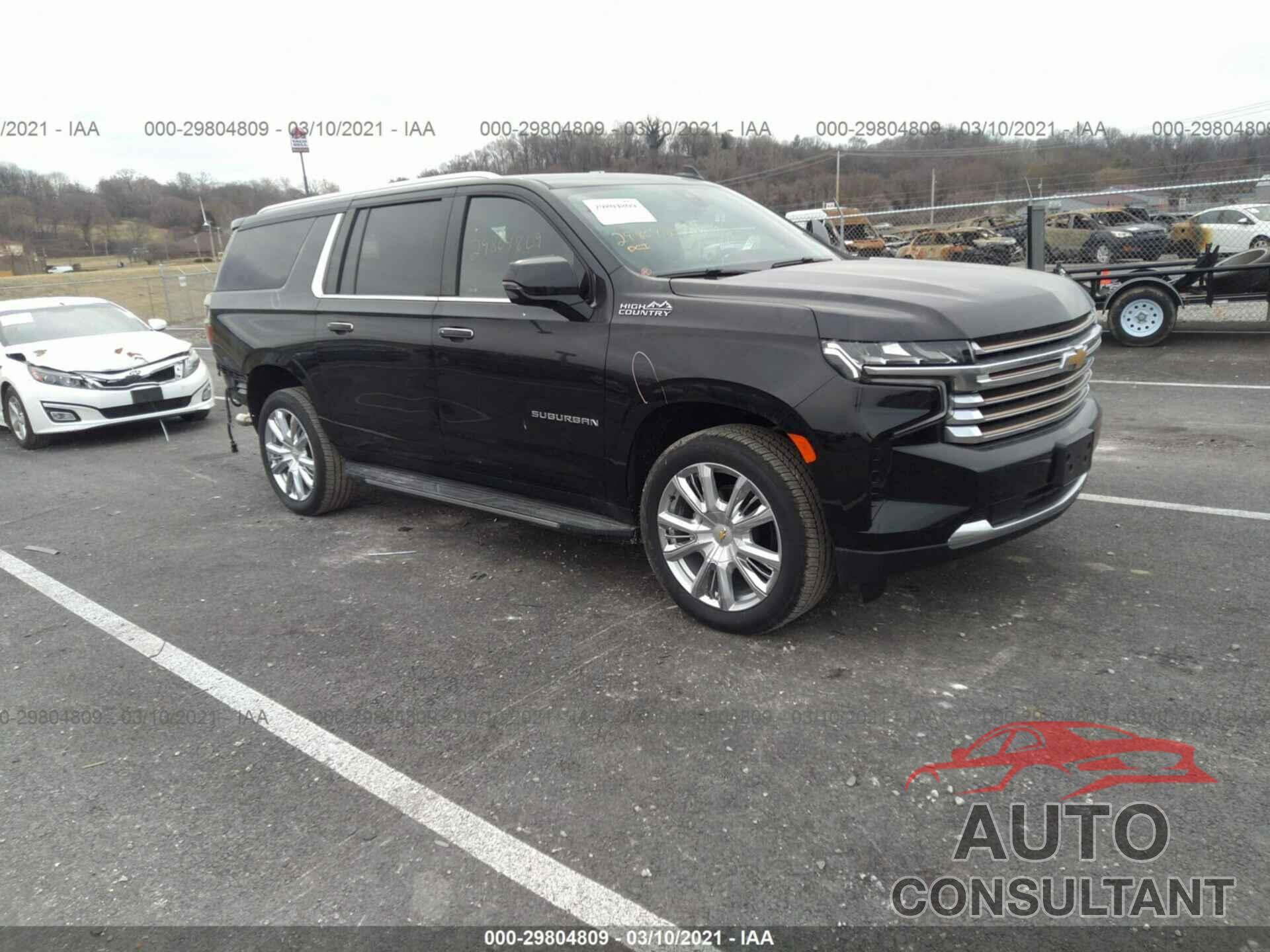 CHEVROLET SUBURBAN 2021 - 1GNSKGKL7MR157410