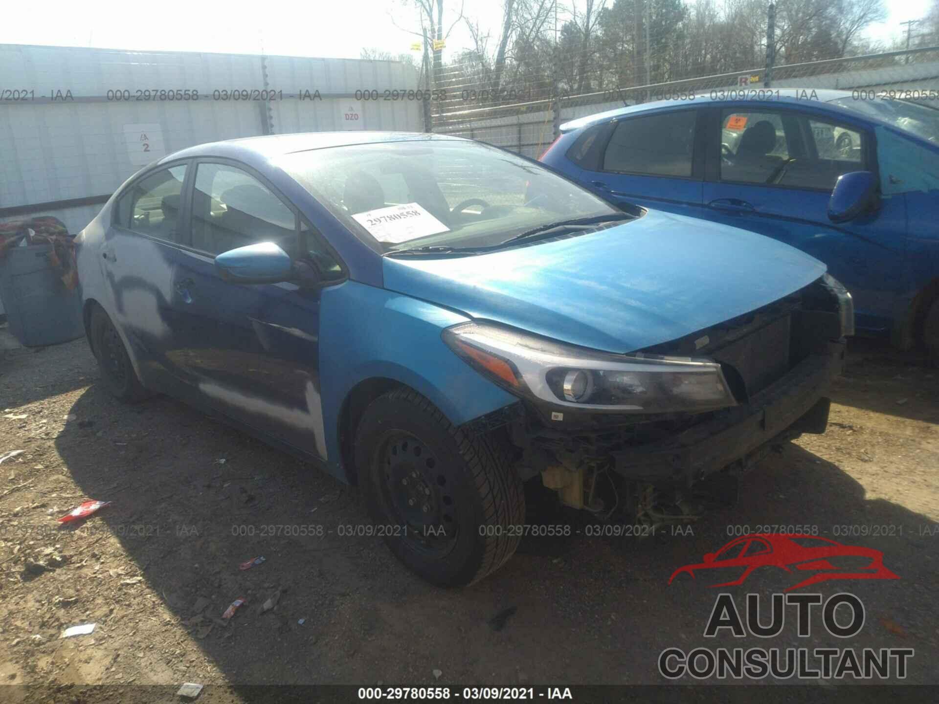 KIA FORTE 2017 - 3KPFK4A78HE086829