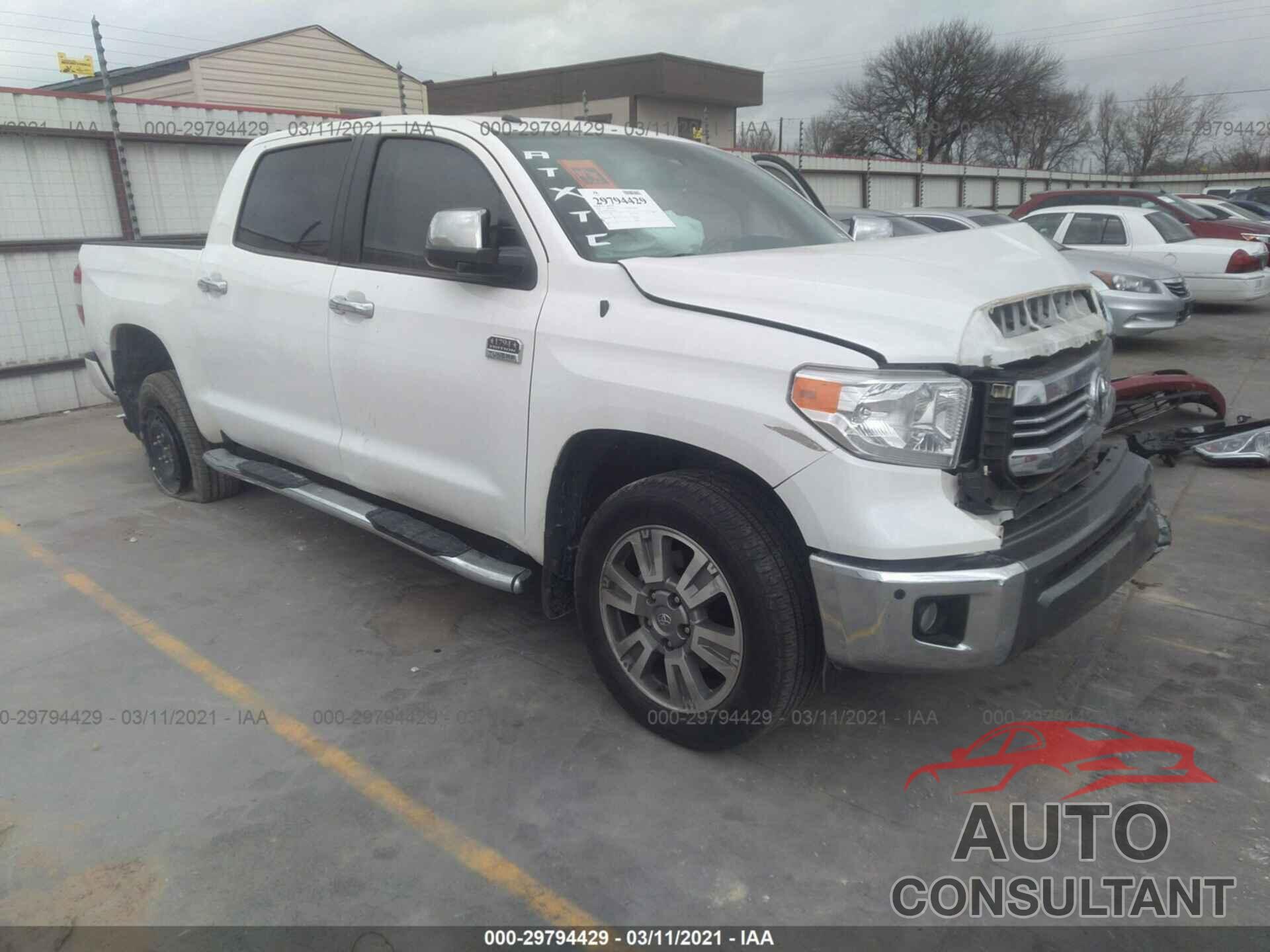 TOYOTA TUNDRA 4WD 2017 - 5TFAW5F17HX671619