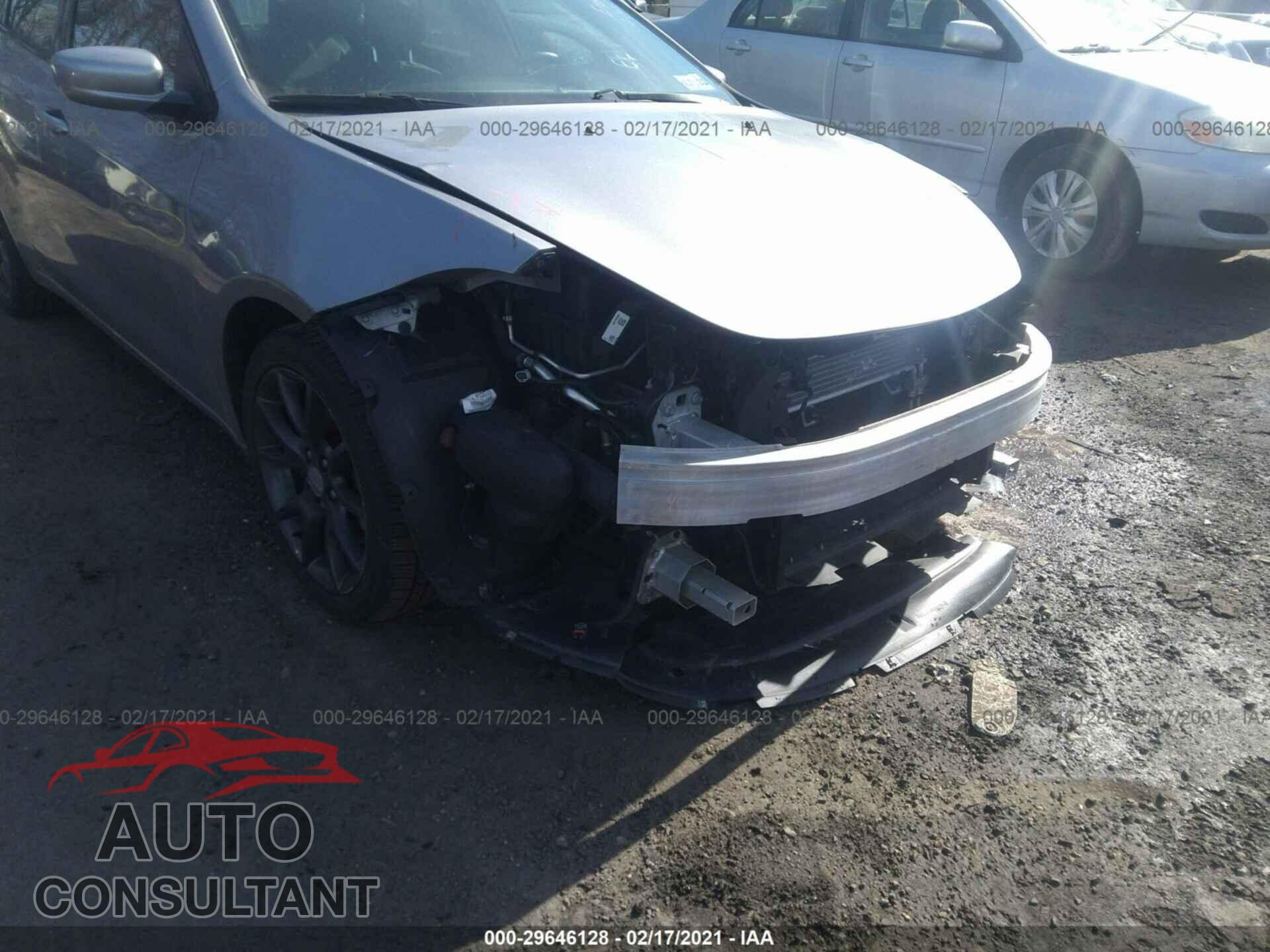 DODGE DART 2016 - 1C3CDFBBXGD564667