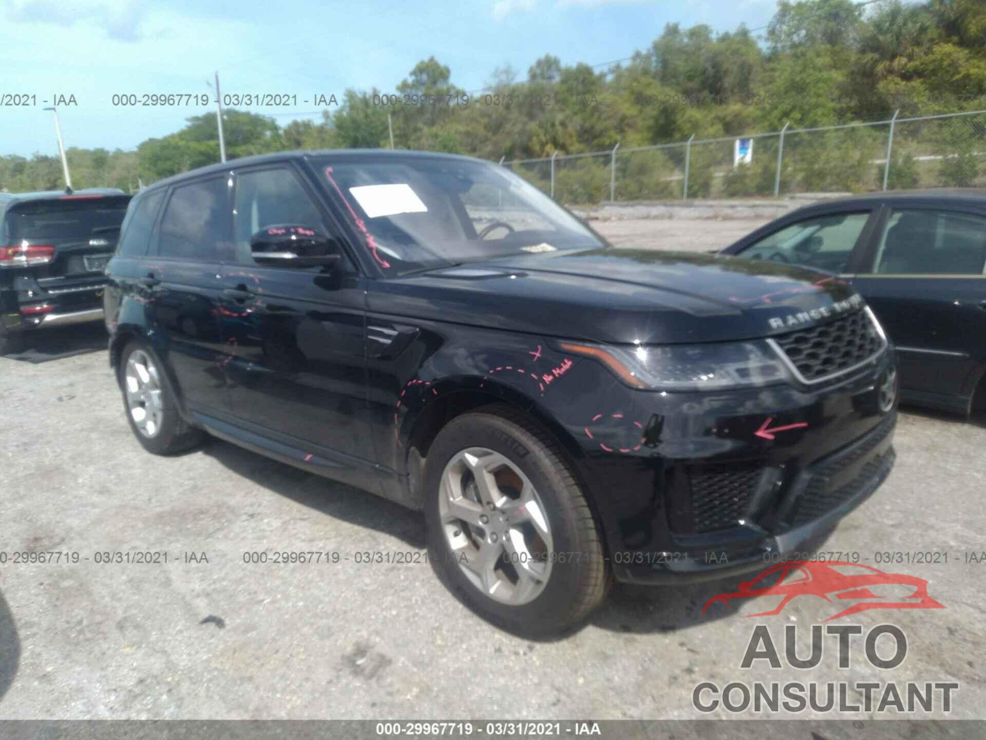 LAND ROVER RANGE ROVER SPORT 2020 - SALWR2SU7LA705557