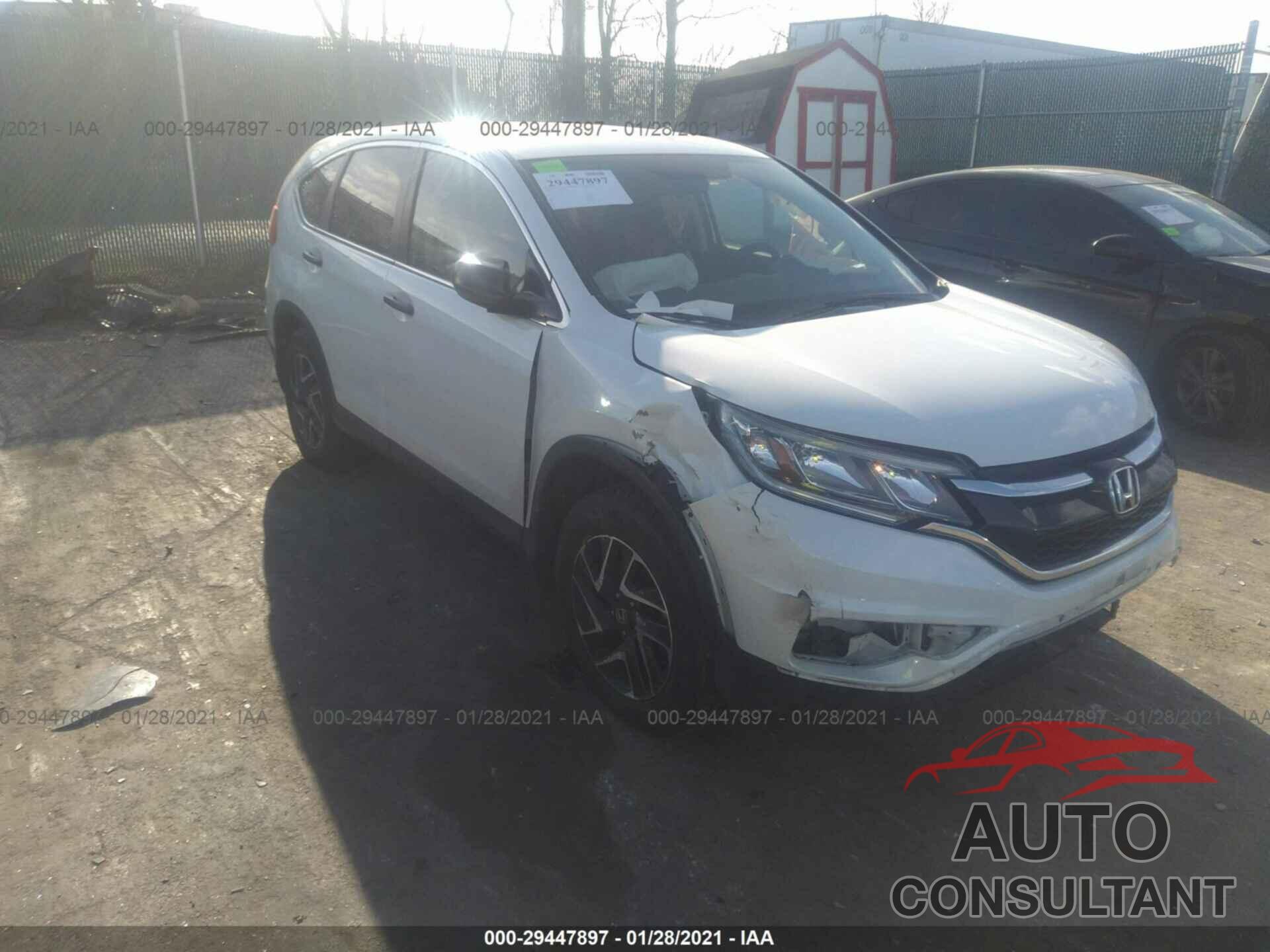 HONDA CR-V 2016 - 5J6RM4H43GL025956