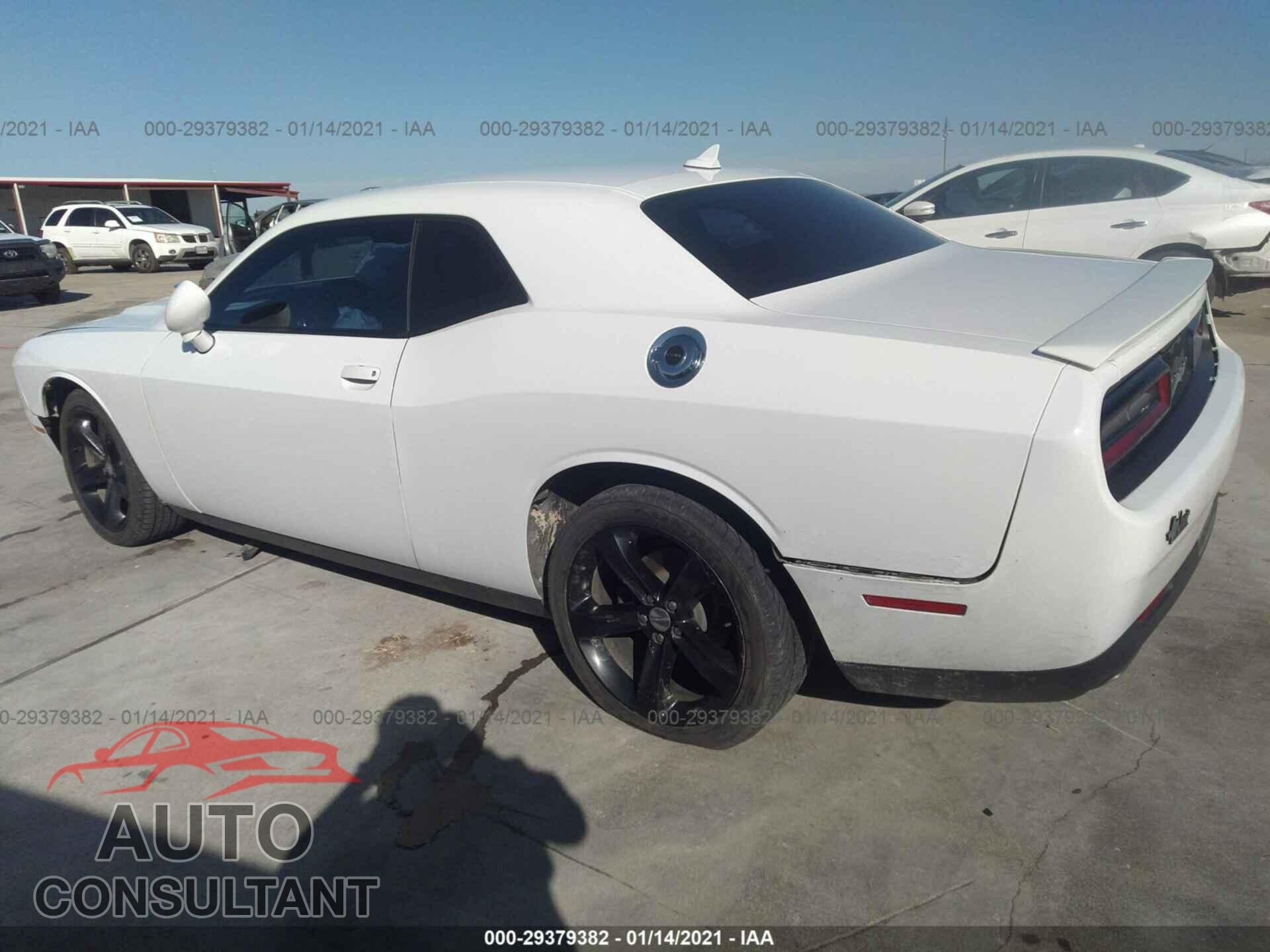 DODGE CHALLENGER 2016 - 2C3CDZAG7GH165006