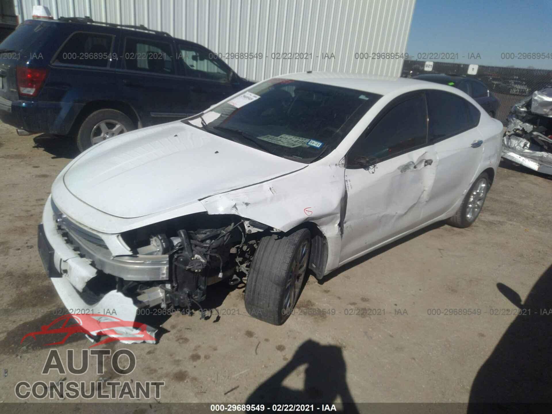 DODGE DART 2016 - 1C3CDFFA8GD817017