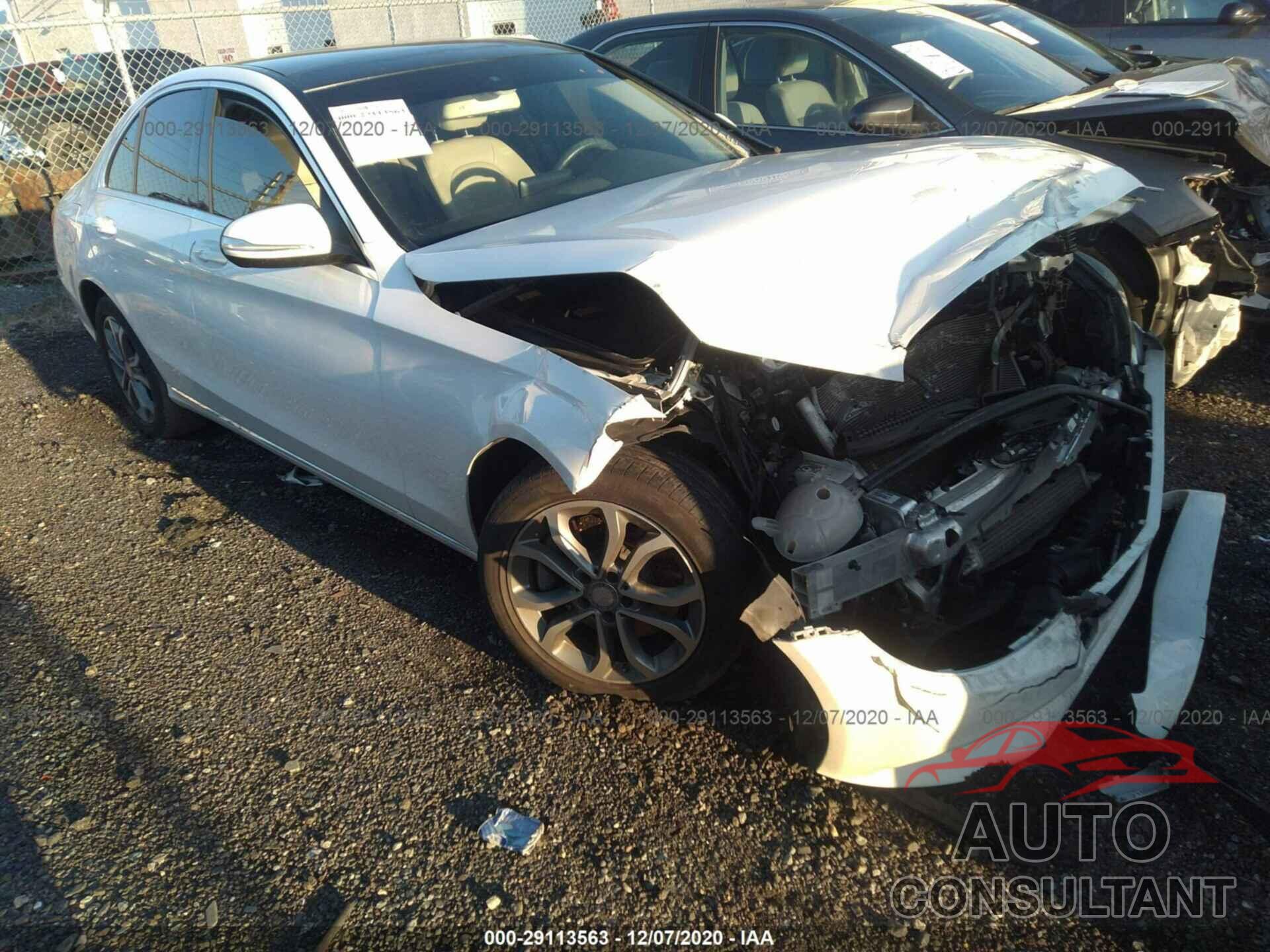 MERCEDES-BENZ C-CLASS 2015 - 55SWF4KBXFU017671