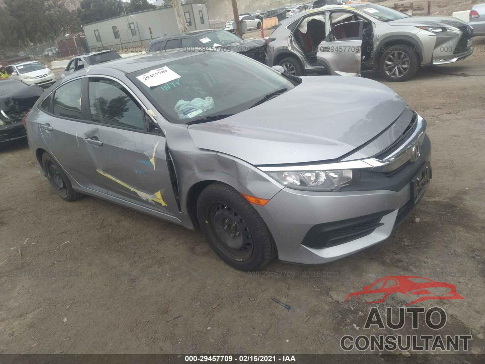 HONDA CIVIC SEDAN 2017 - 2HGFC2F53HH553086