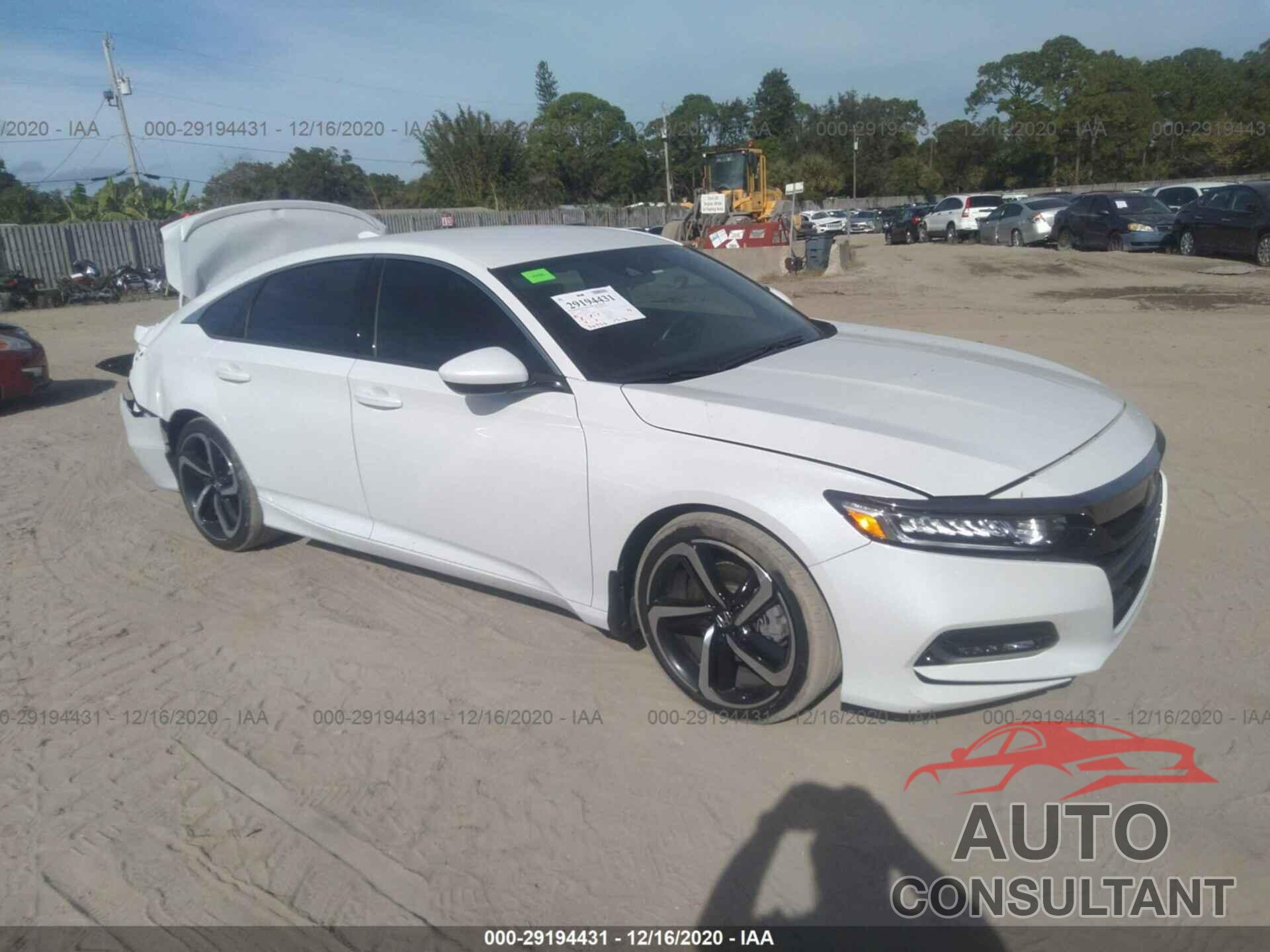 HONDA ACCORD SEDAN 2019 - 1HGCV1F30KA139758