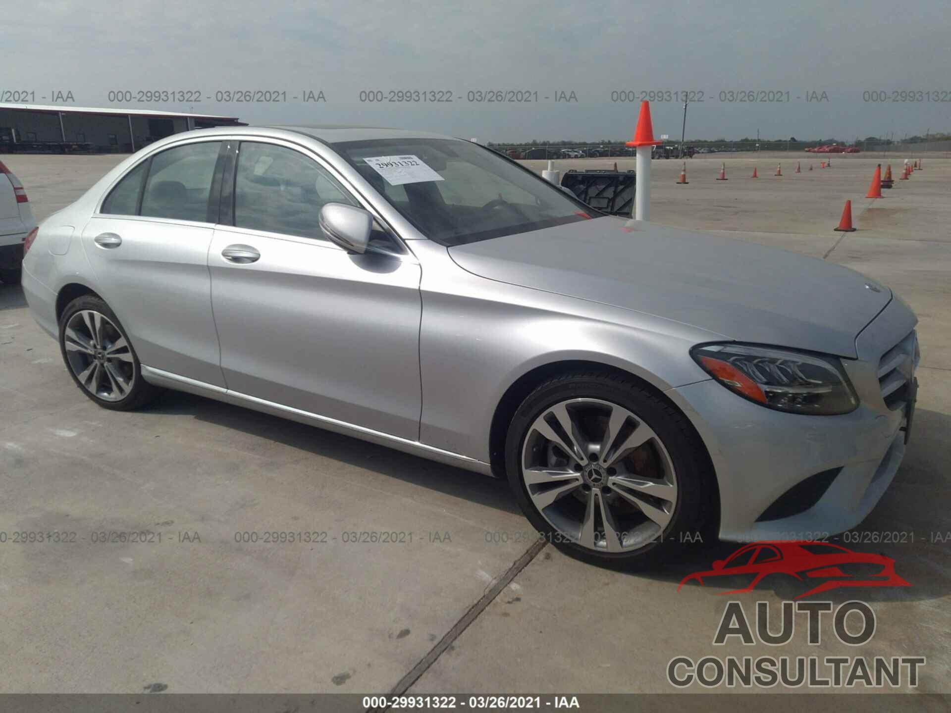 MERCEDES-BENZ C-CLASS 2020 - 55SWF8DB4LU328707