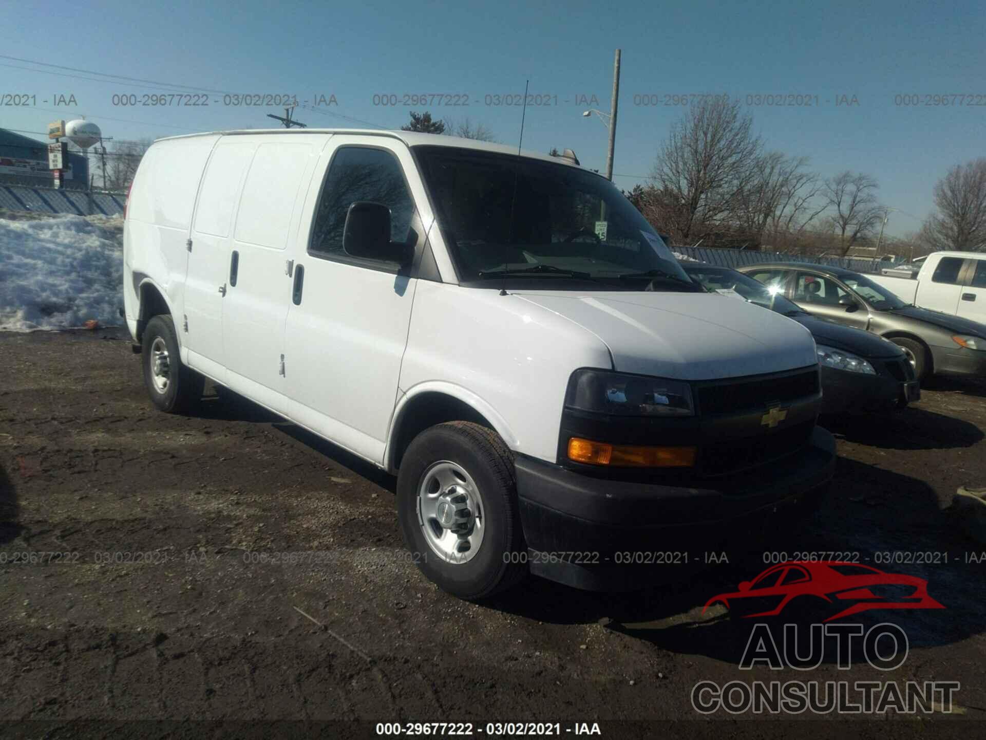 CHEVROLET EXPRESS CARGO VAN 2019 - 1GCWGAFG0K1363587