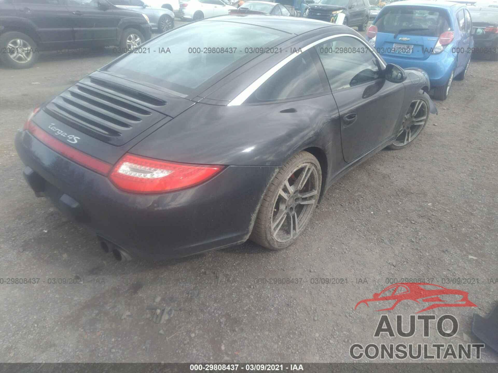 PORSCHE 911 2011 - WP0BB2A93BS733114