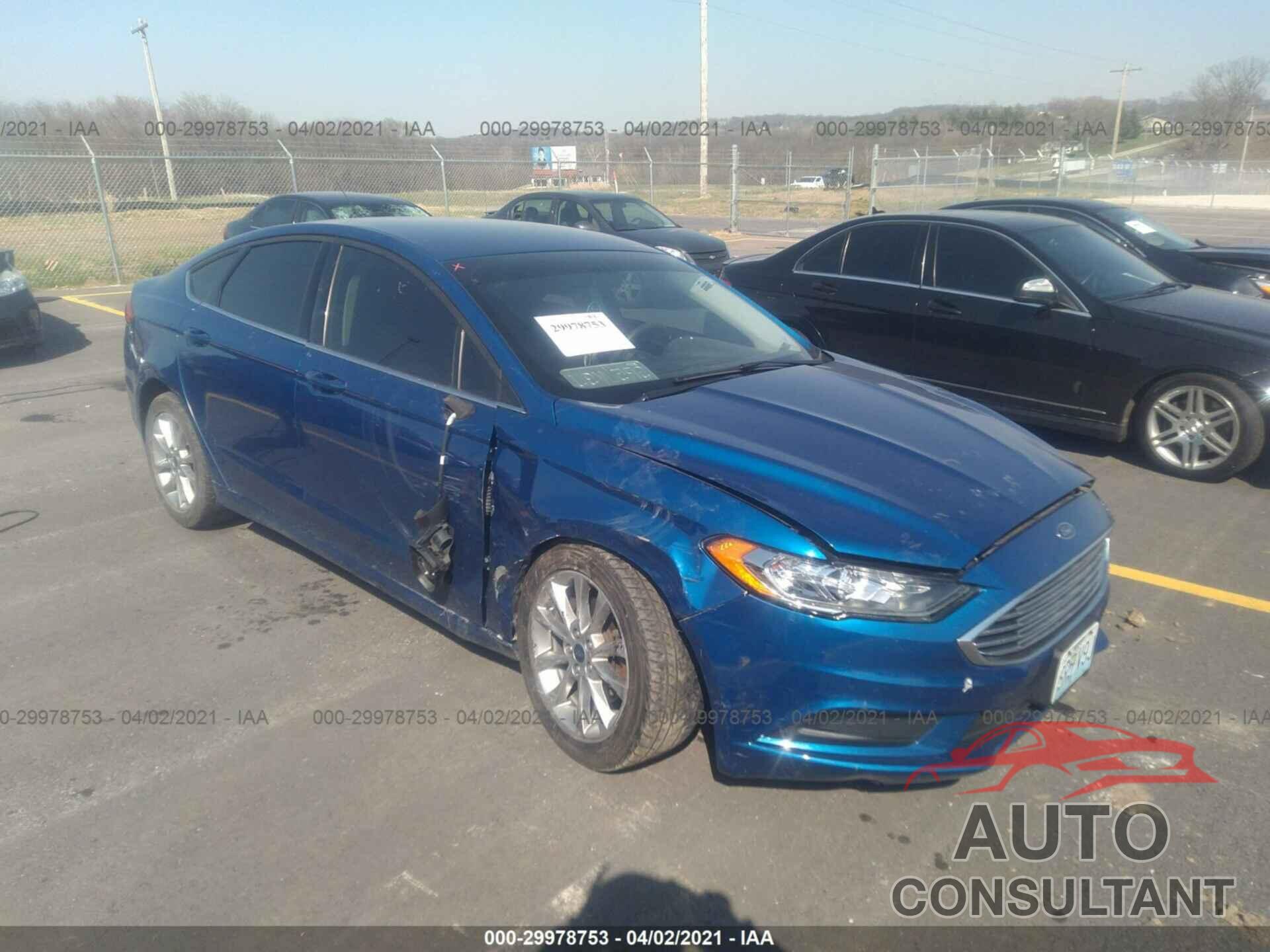 FORD FUSION 2017 - 3FA6P0HD2HR252511