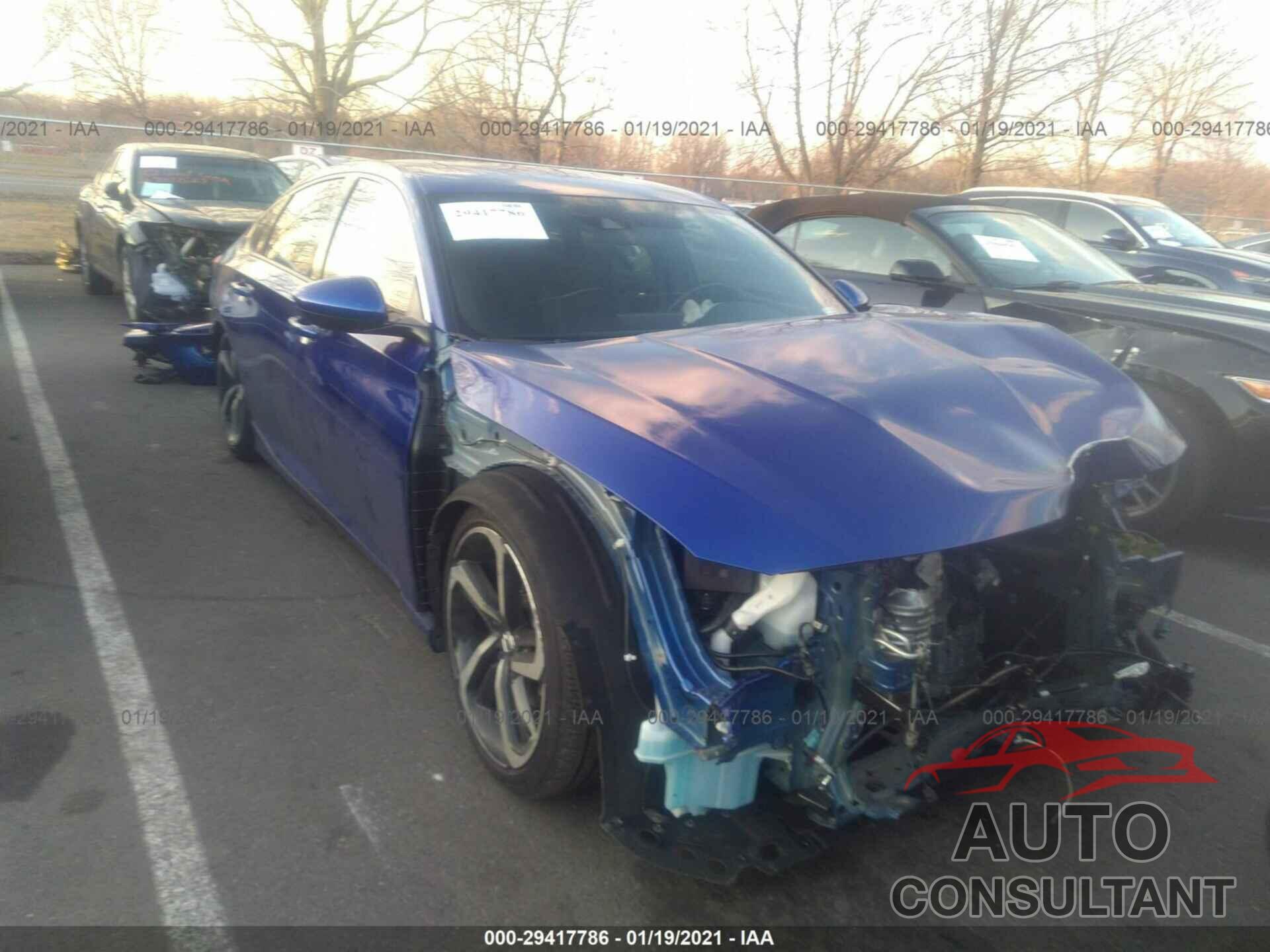 HONDA ACCORD SEDAN 2020 - 1HGCV1F31LA049567