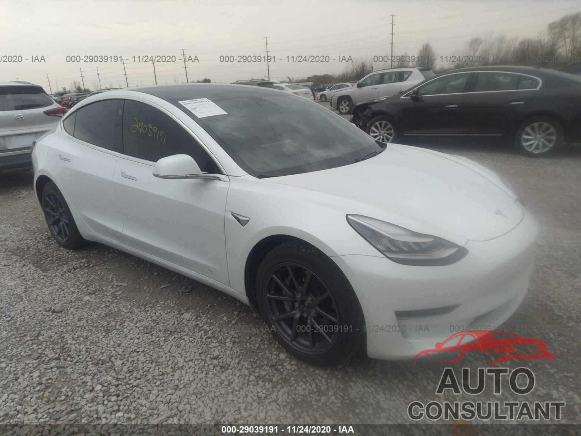 TESLA MODEL 3 2019 - 5YJ3E1EB4KF511892