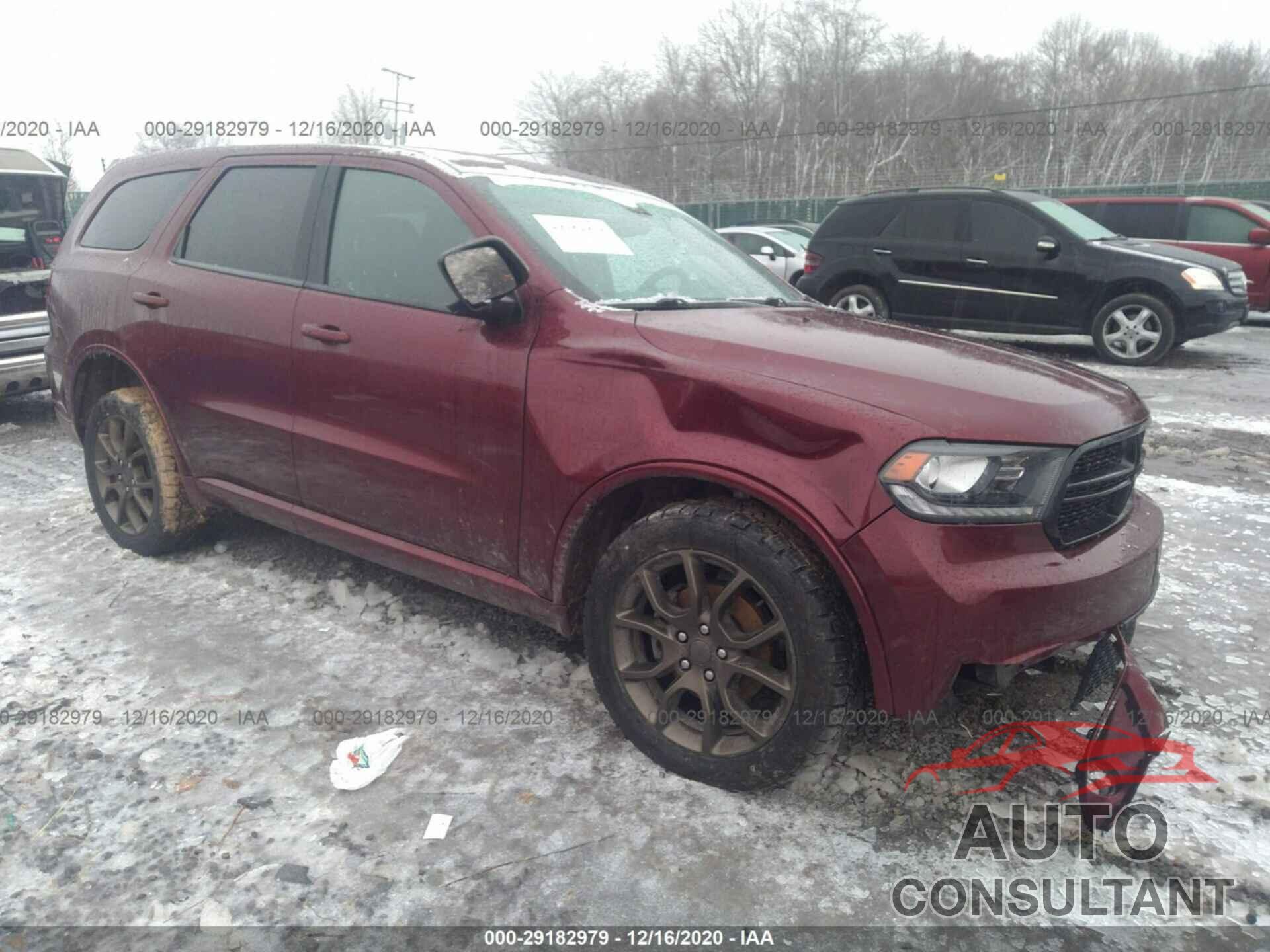 DODGE DURANGO 2017 - 1C4RDJDG5HC833845