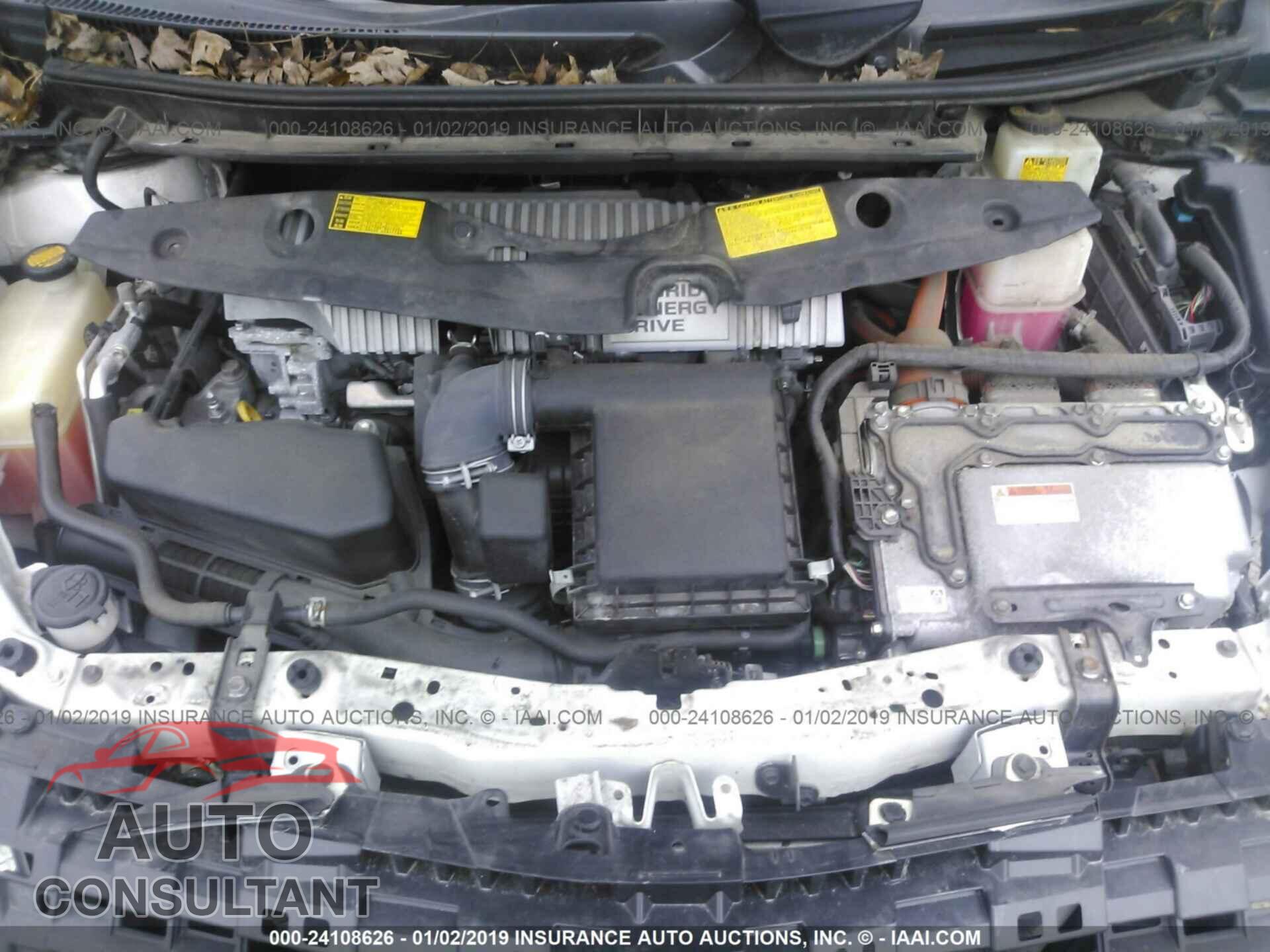TOYOTA PRIUS 2012 - JTDKN3DU1C1492657
