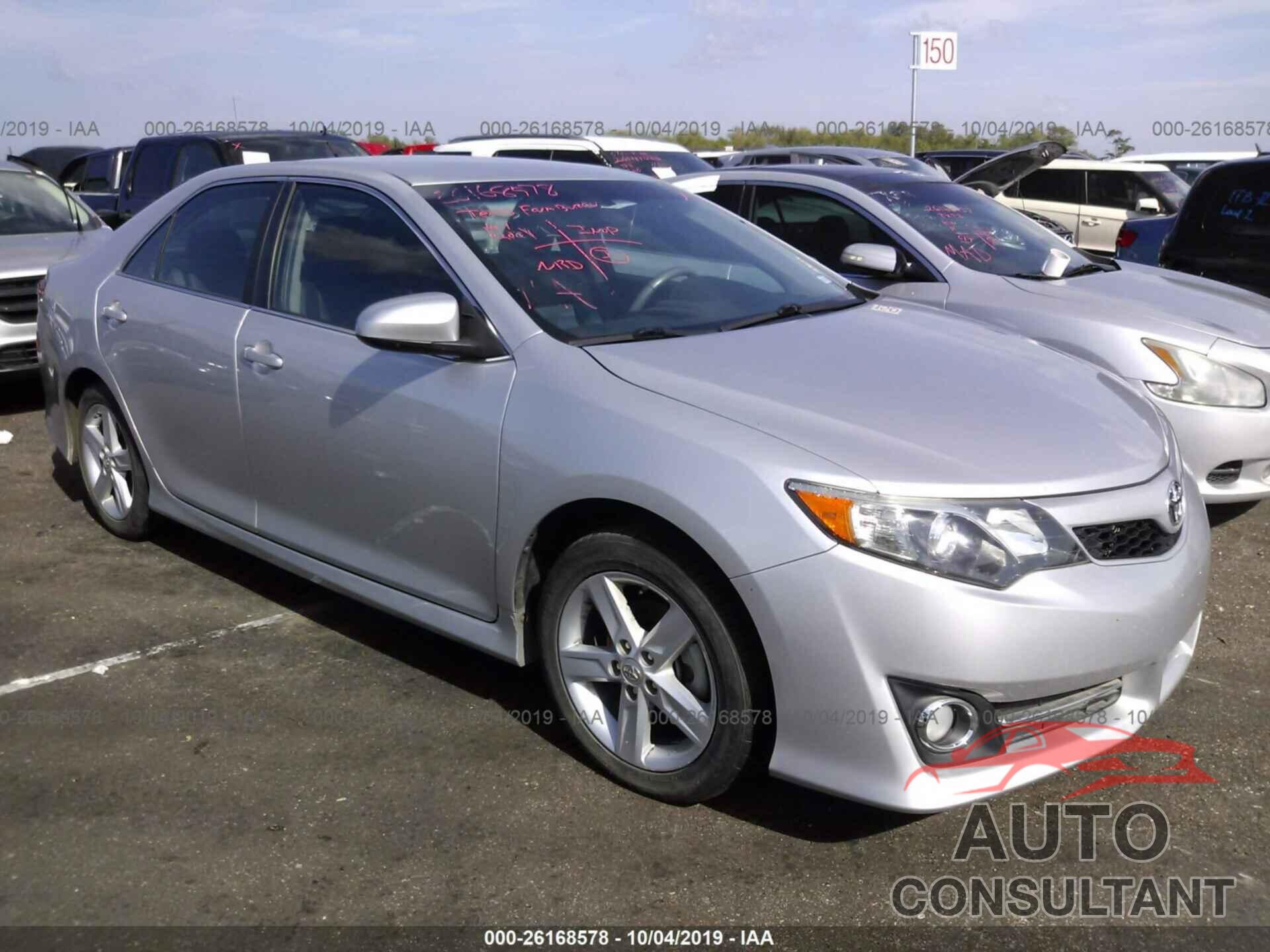 TOYOTA CAMRY 2012 - 4T1BF1FK2CU060389