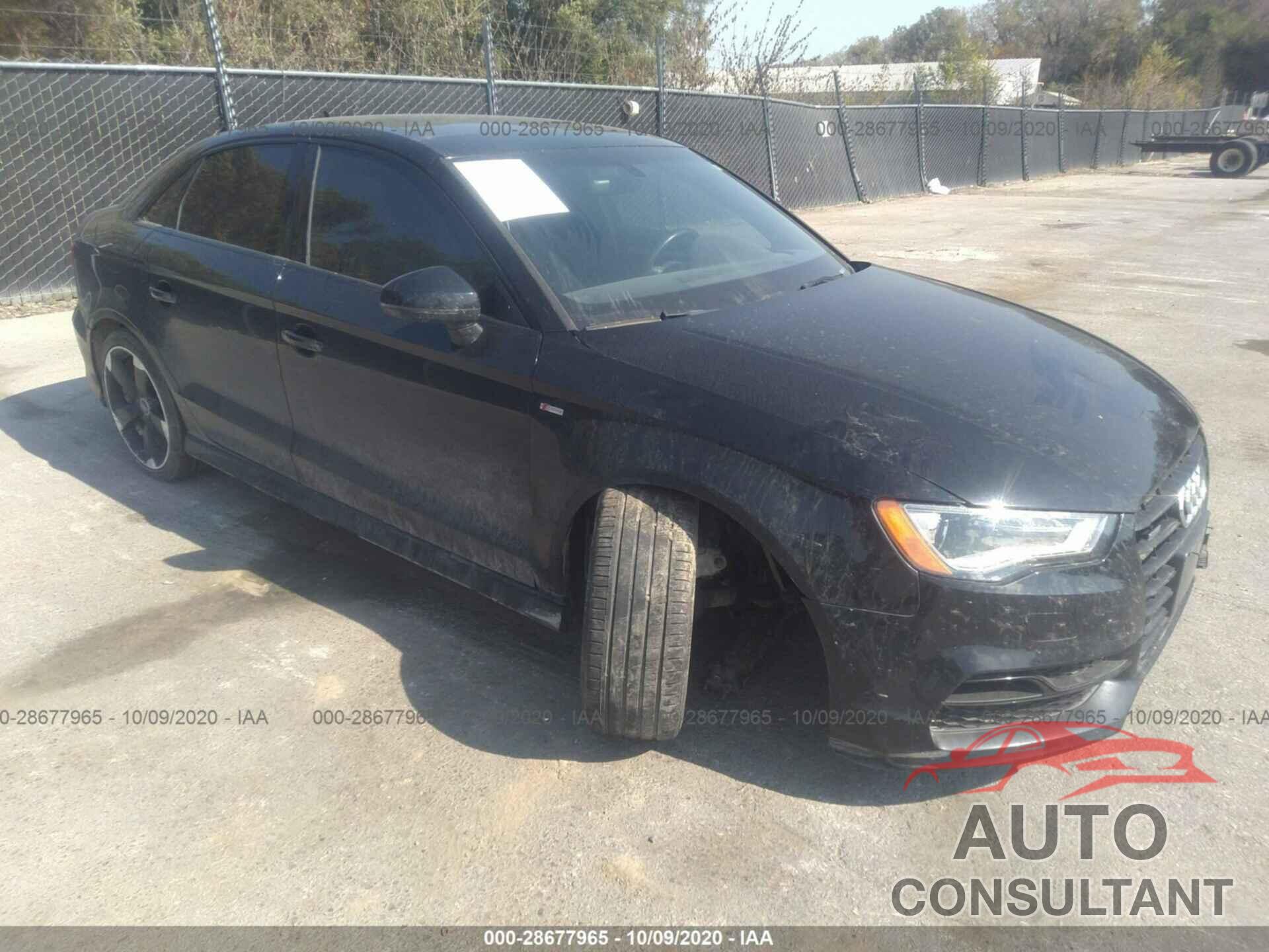 AUDI A3 2016 - WAUB8GFF4G1113506