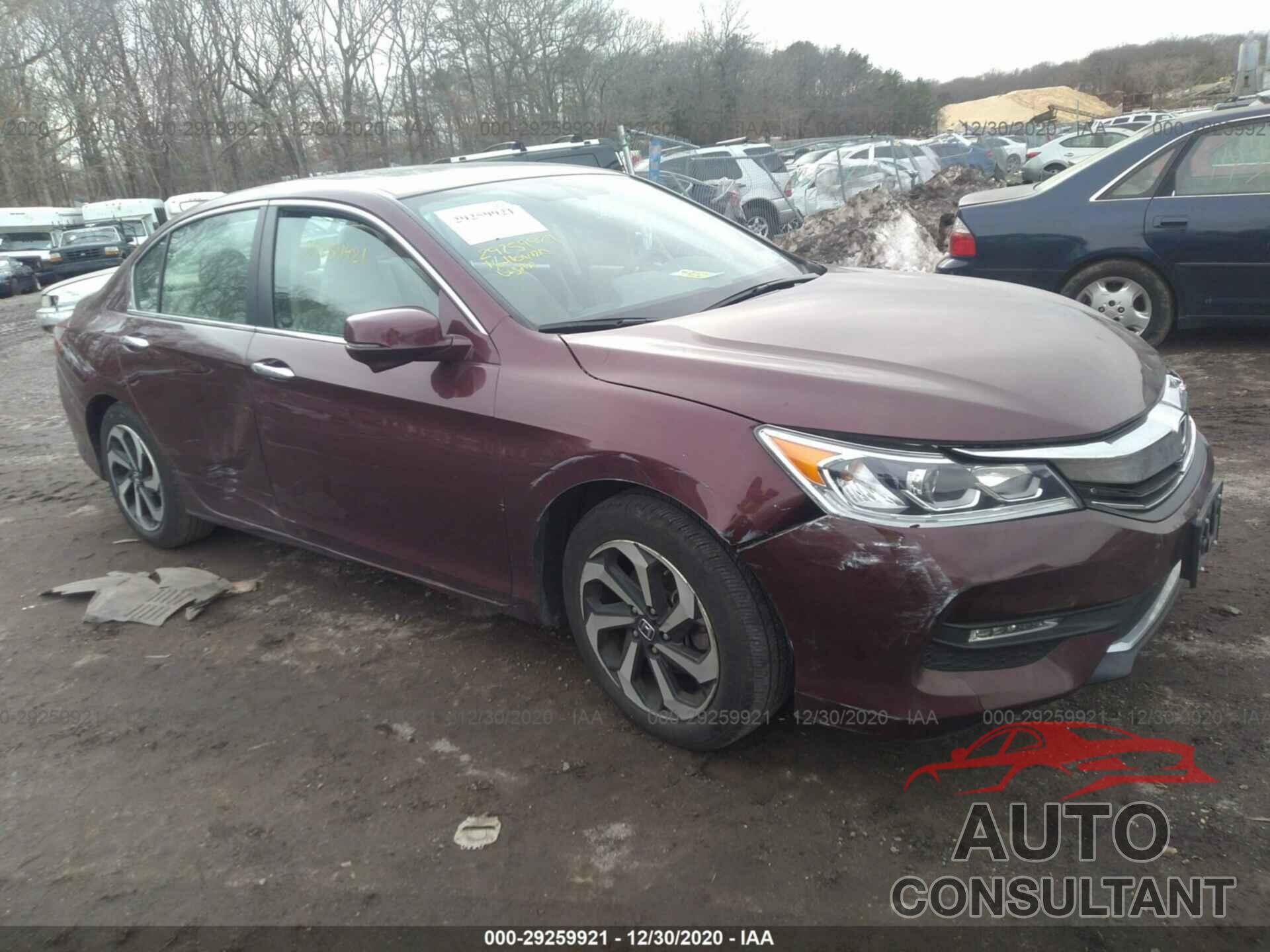 HONDA ACCORD SEDAN 2016 - 1HGCR2F81GA229465