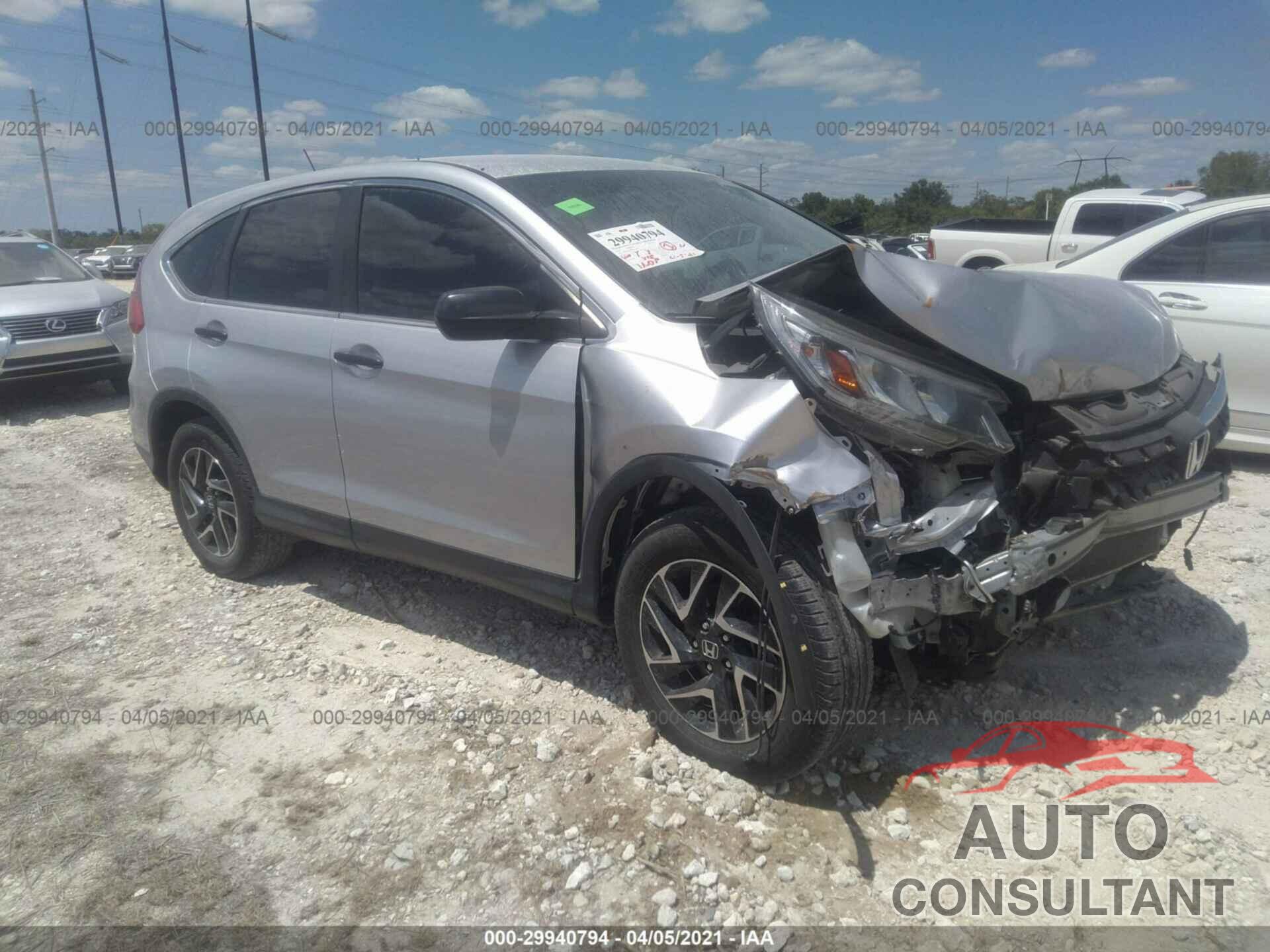 HONDA CR-V 2016 - 2HKRM3H40GH545746