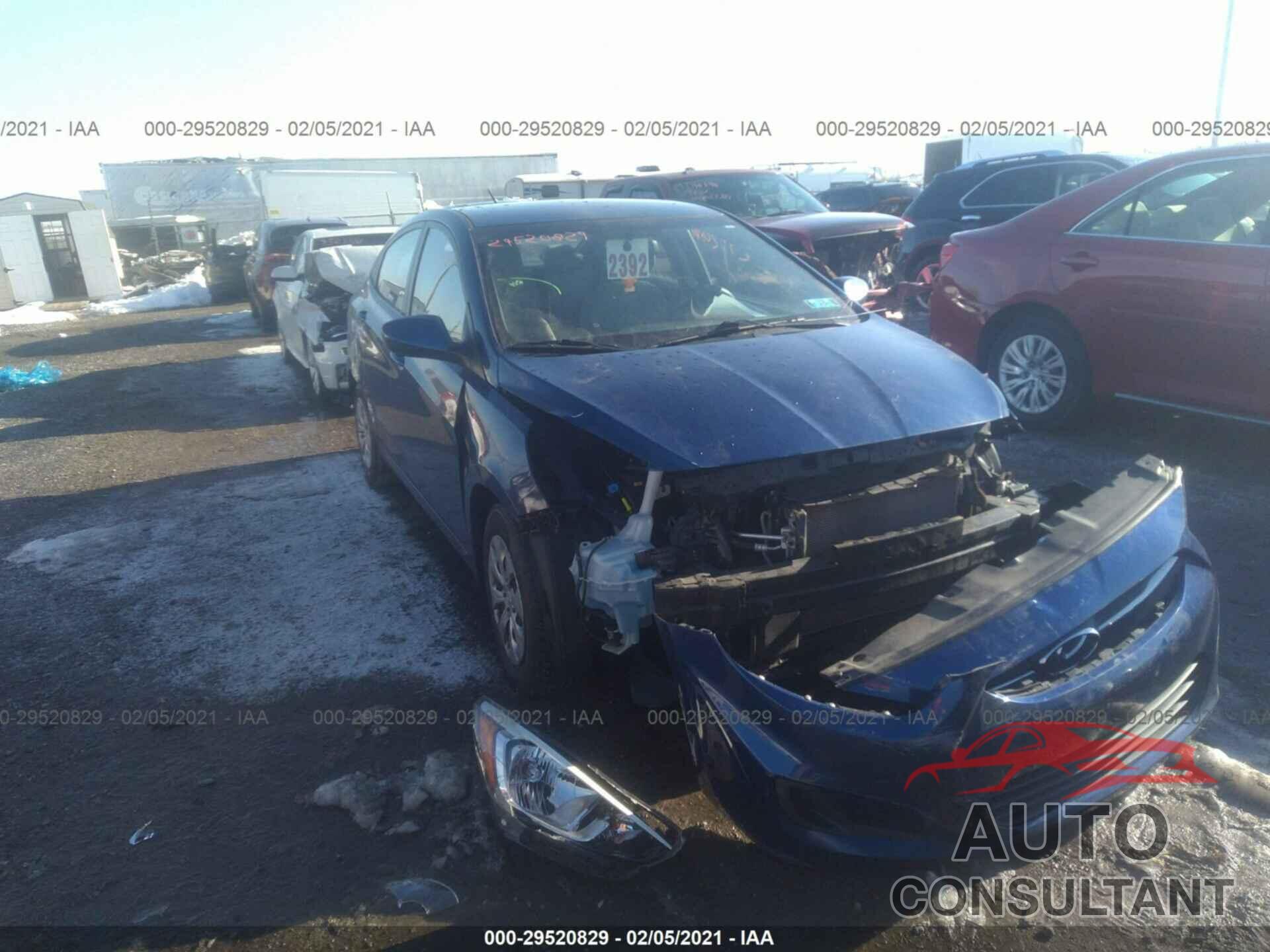 HYUNDAI ACCENT 2017 - KMHCT4AEXHU186541