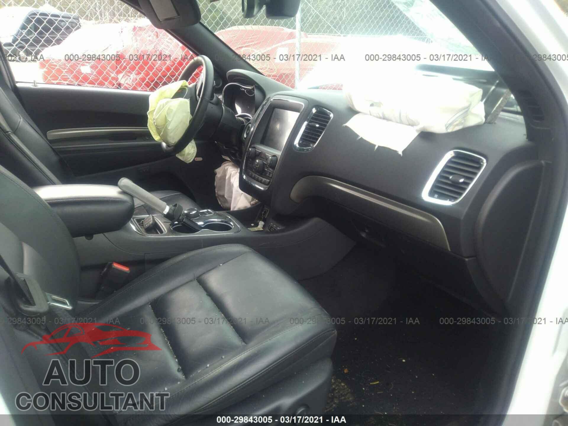 DODGE DURANGO 2017 - 1C4RDJDG7HC611288