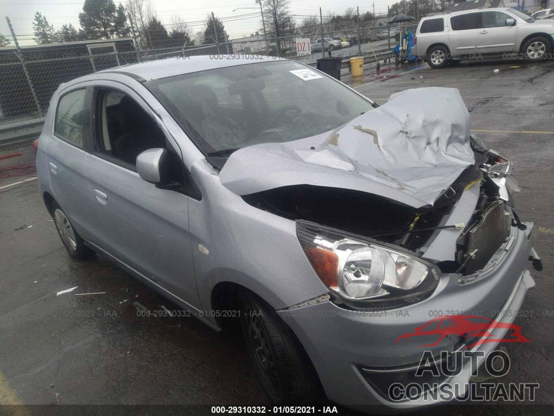 MITSUBISHI MIRAGE 2019 - ML32A3HJ9KH015401