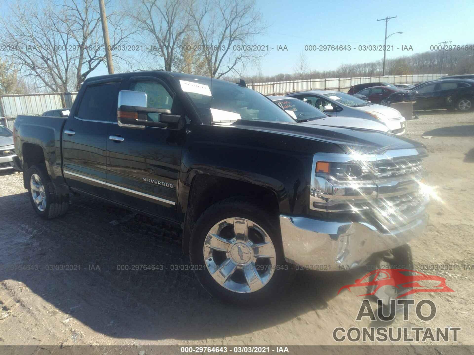 CHEVROLET SILVERADO 1500 2017 - 3GCUKSEJ2HG250811