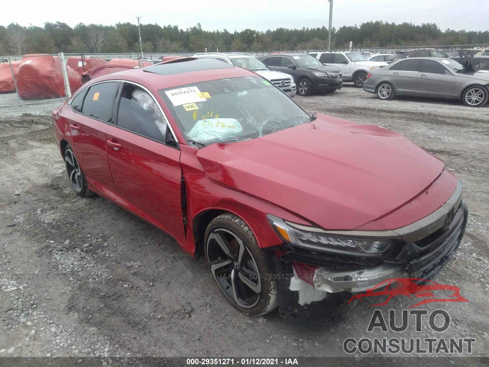 HONDA ACCORD SEDAN 2020 - 1HGCV2F35LA014701