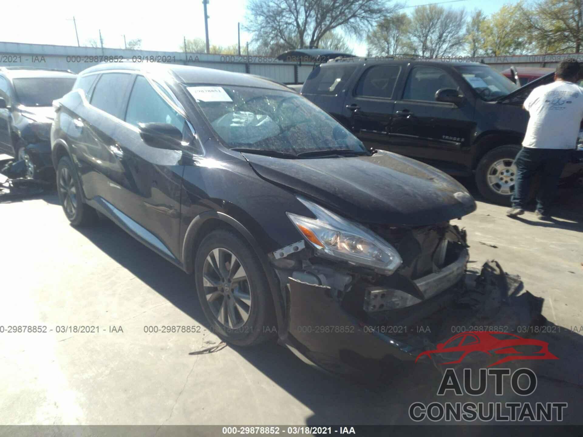 NISSAN MURANO 2017 - 5N1AZ2MG7HN148976